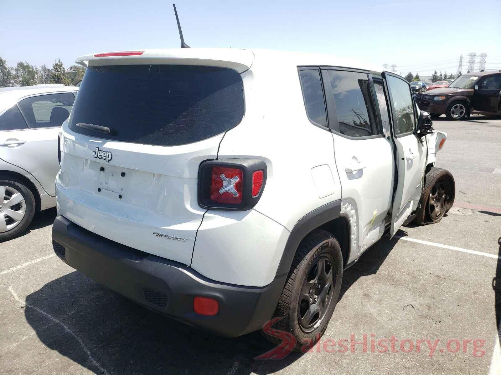 ZACCJAAT0GPD51424 2016 JEEP RENEGADE