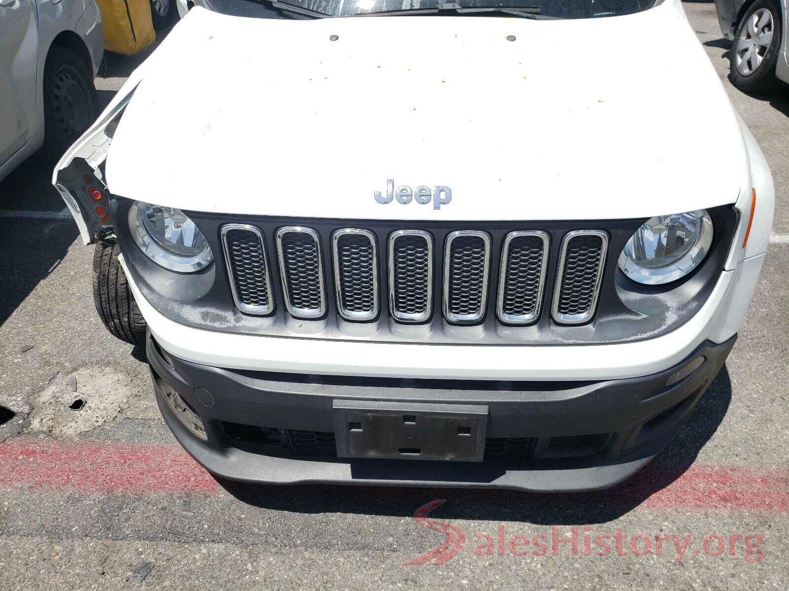 ZACCJAAT0GPD51424 2016 JEEP RENEGADE