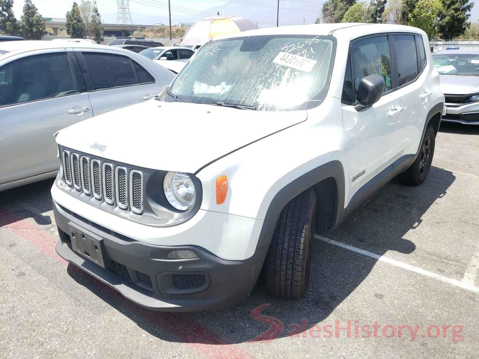 ZACCJAAT0GPD51424 2016 JEEP RENEGADE