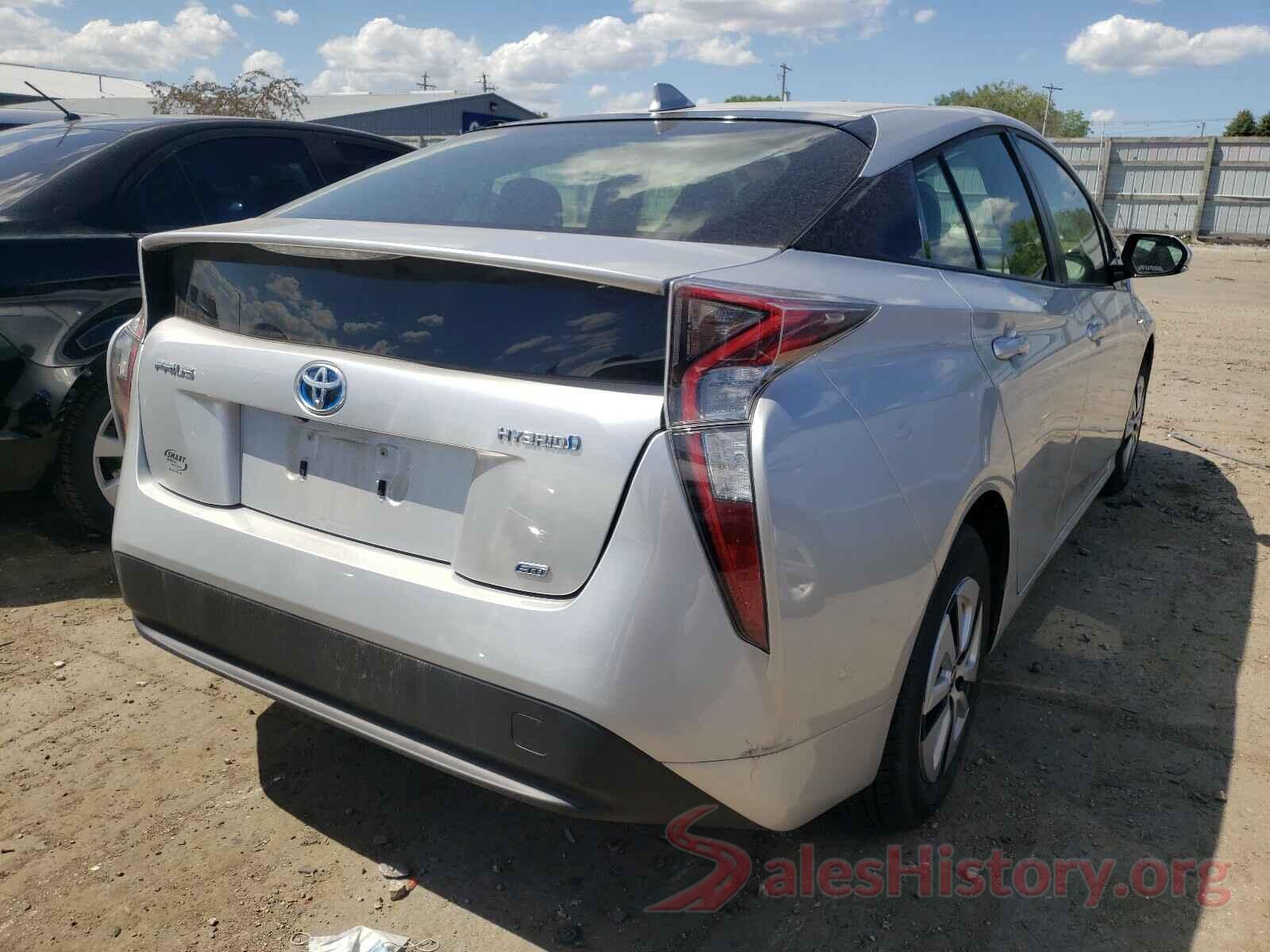 JTDKARFU8G3502218 2016 TOYOTA PRIUS