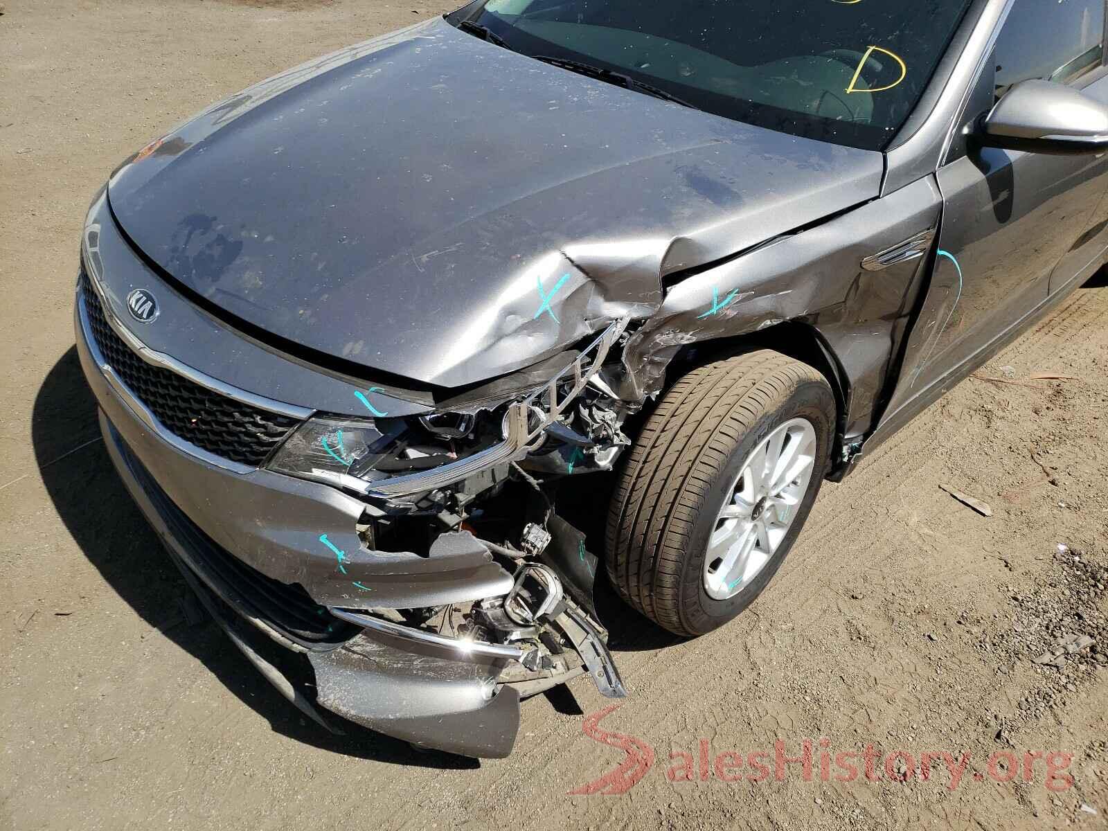 5XXGT4L33GG098159 2016 KIA OPTIMA