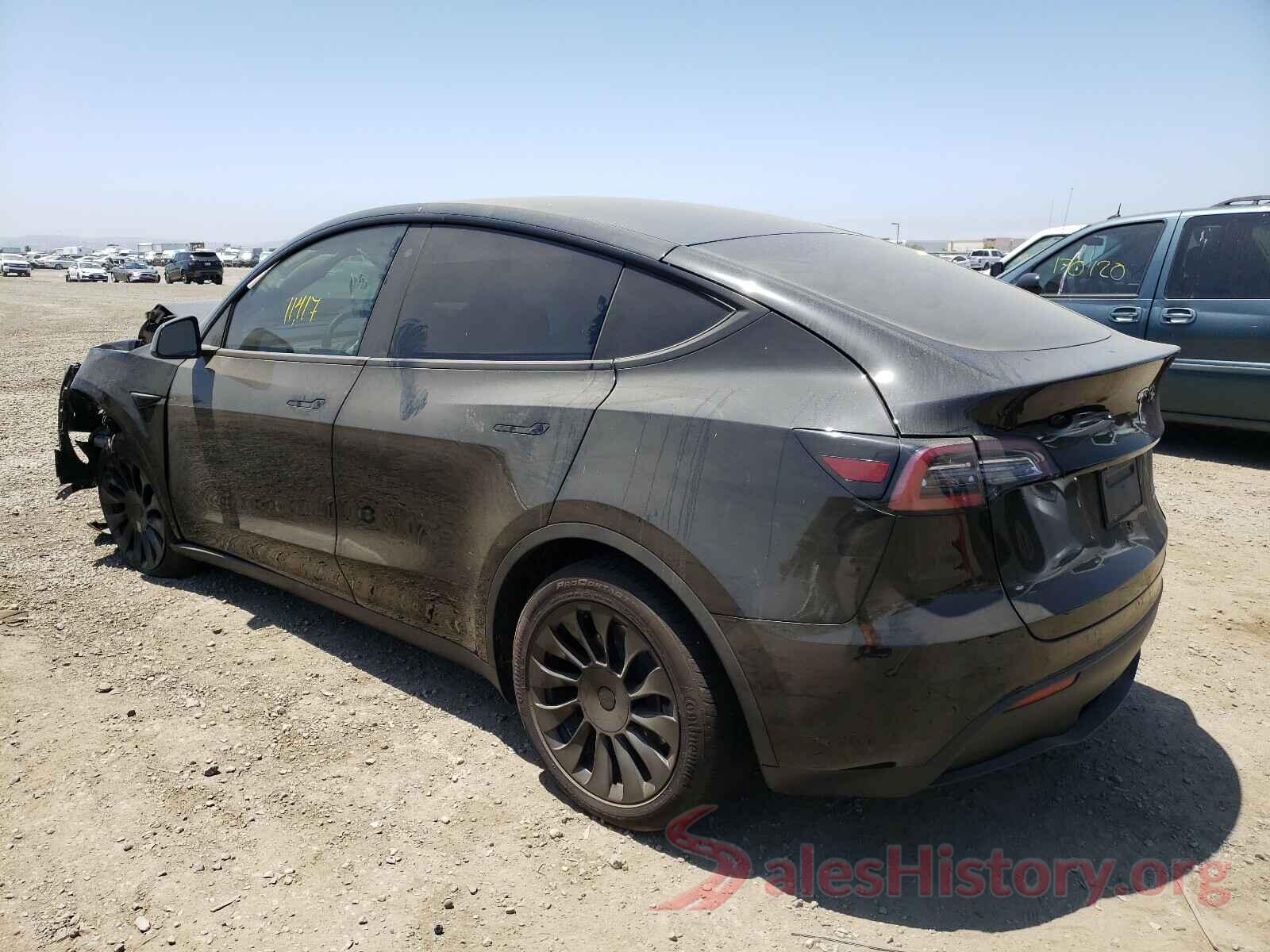 5YJYGDEE0LF017736 2020 TESLA MODEL Y