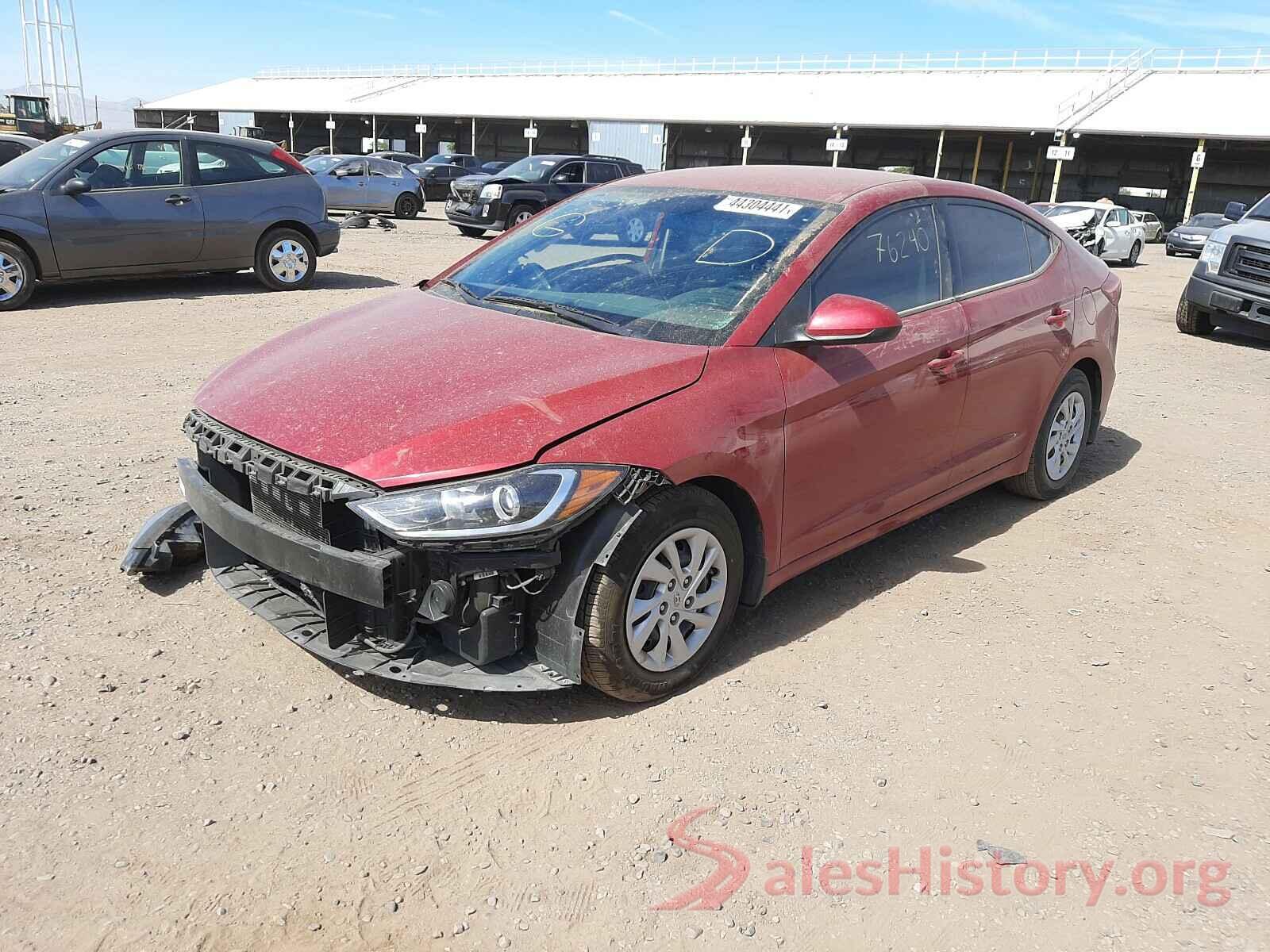 5NPD74LF0HH201075 2017 HYUNDAI ELANTRA