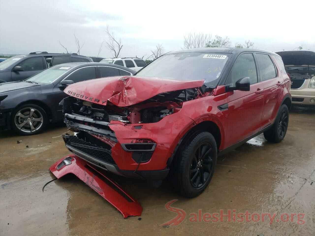 SALCR2FX5KH817643 2019 LAND ROVER DISCOVERY