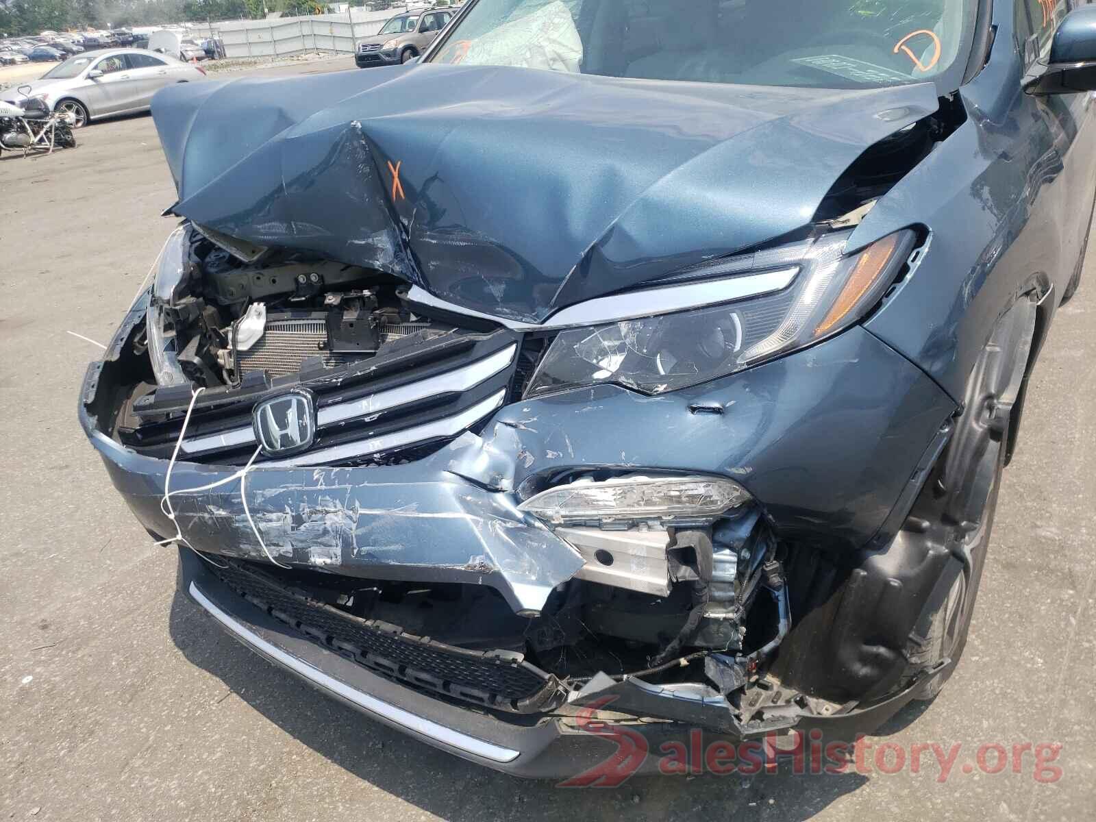 5FNYF6H92HB081121 2017 HONDA PILOT