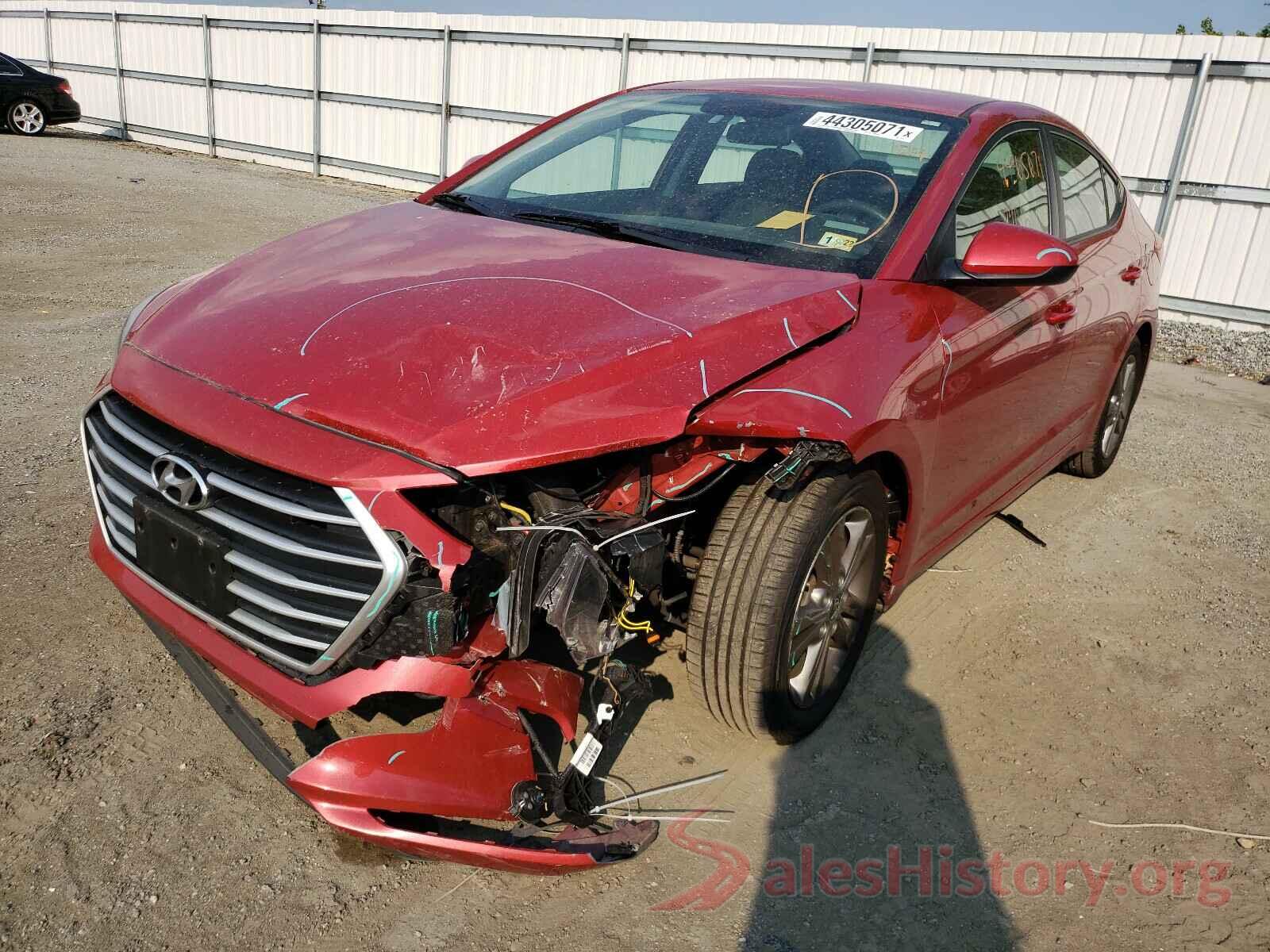 5NPD84LF3JH338708 2018 HYUNDAI ELANTRA