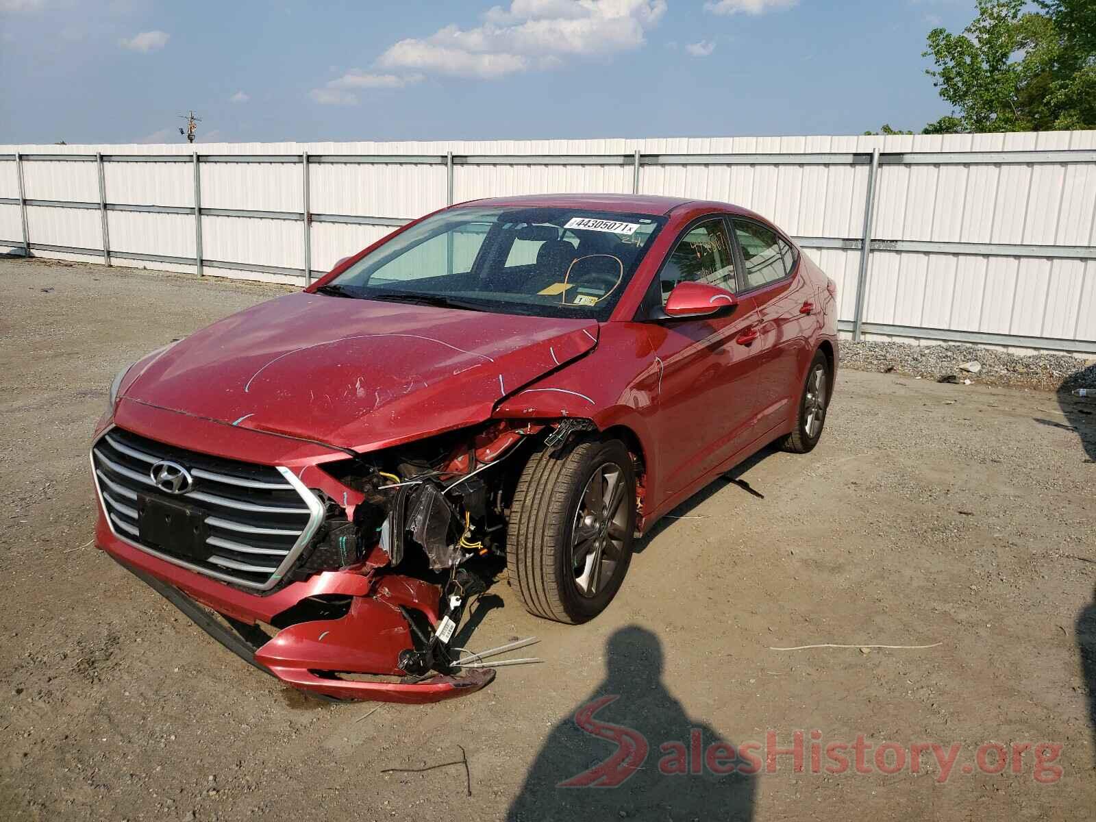 5NPD84LF3JH338708 2018 HYUNDAI ELANTRA