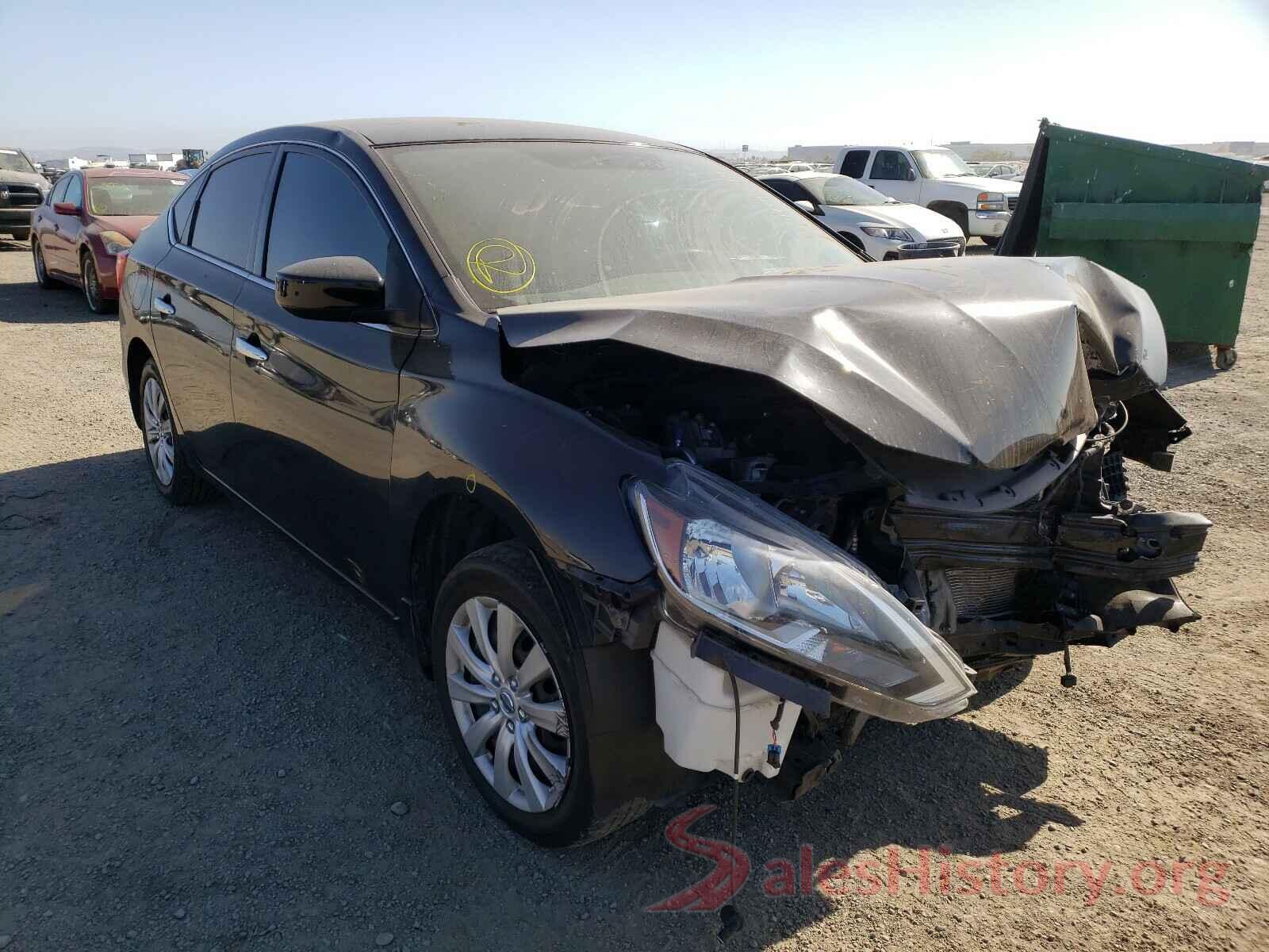 3N1AB7AP9KY236256 2019 NISSAN SENTRA