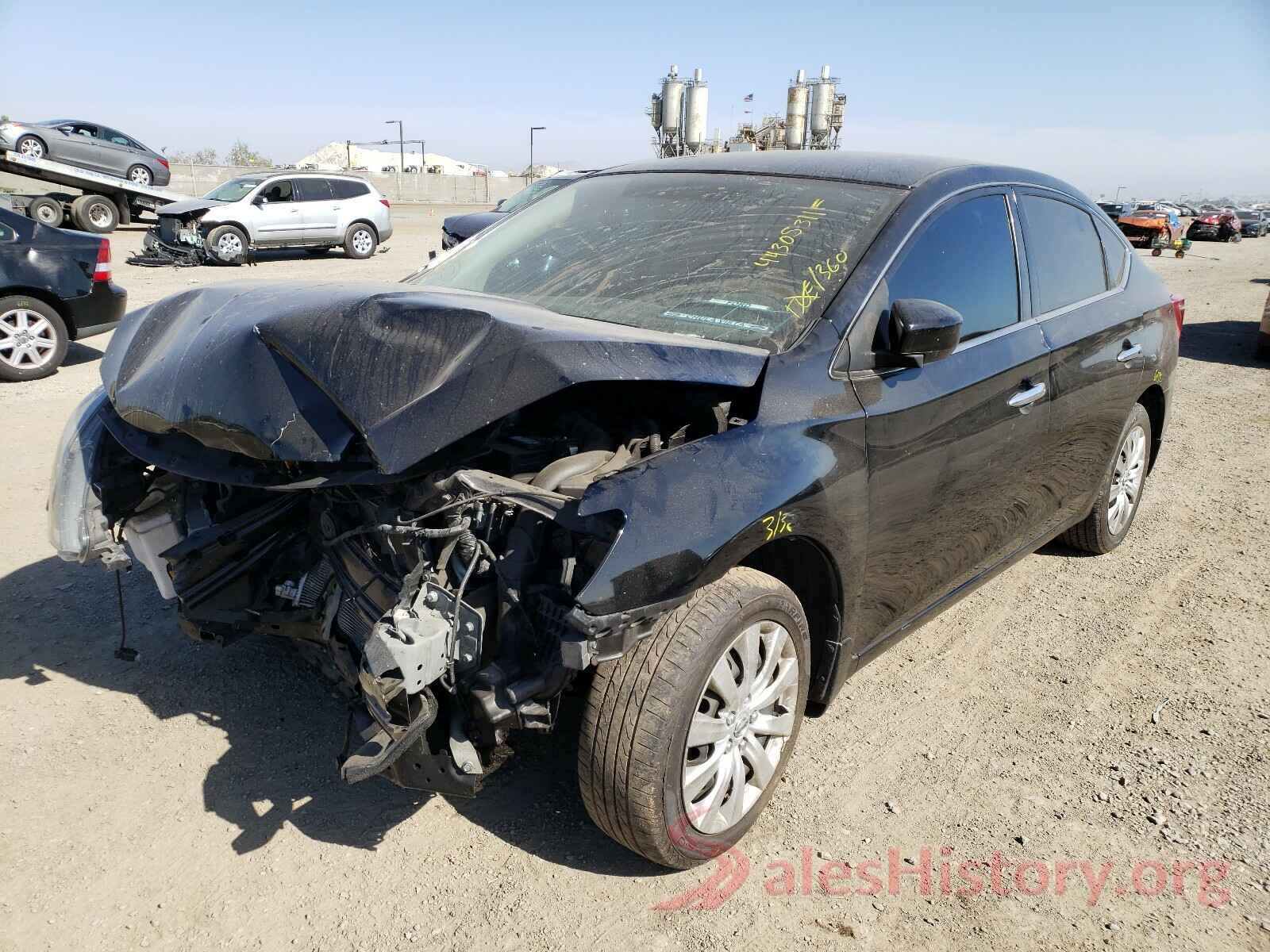 3N1AB7AP9KY236256 2019 NISSAN SENTRA