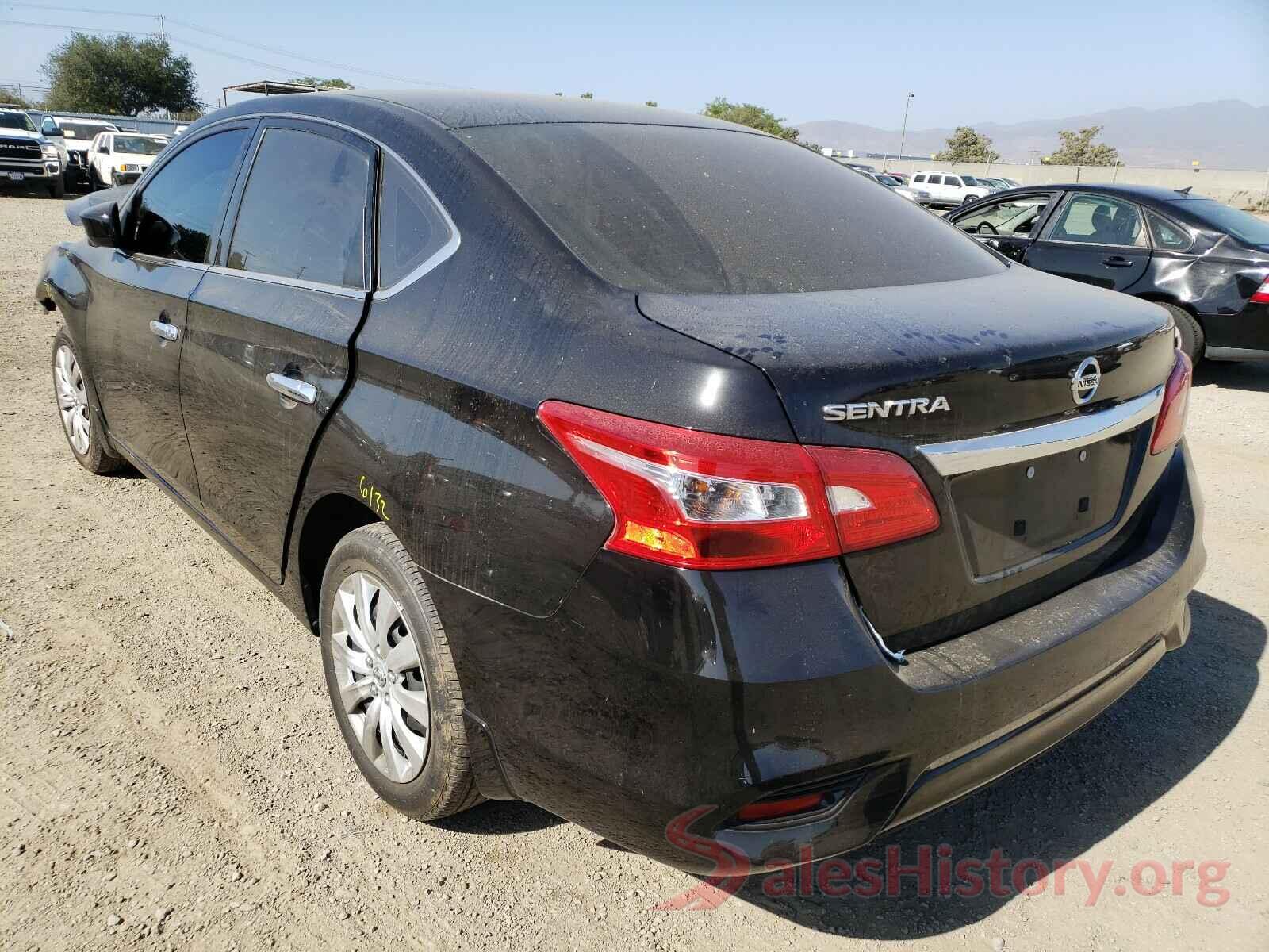 3N1AB7AP9KY236256 2019 NISSAN SENTRA