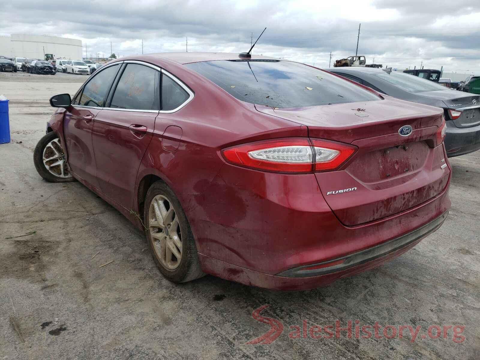 3FA6P0HD9GR198476 2016 FORD FUSION