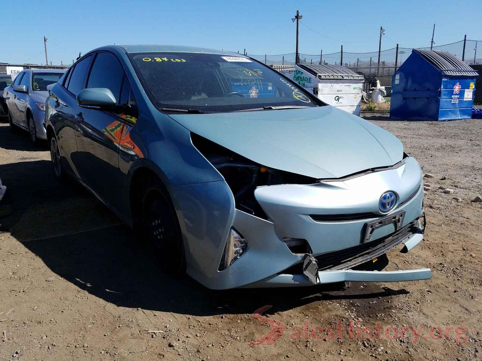 JTDKARFU4G3014089 2016 TOYOTA PRIUS