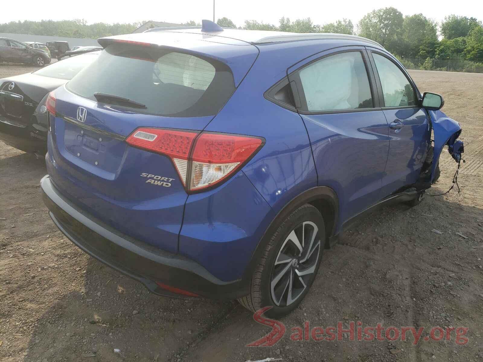 3CZRU6H13KG728304 2019 HONDA HR-V