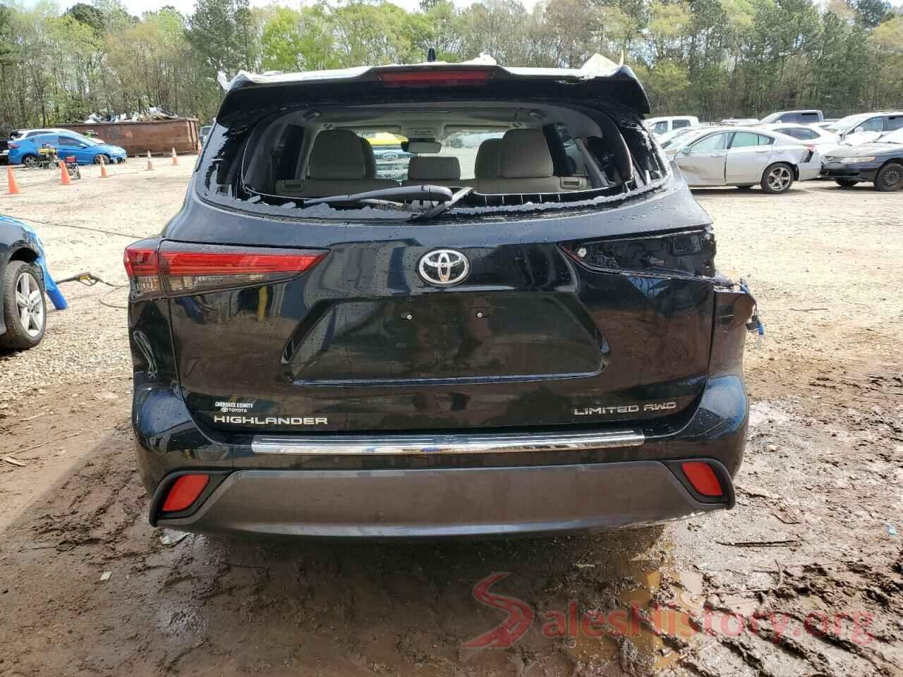 5TDDZRBH7MS107080 2021 TOYOTA HIGHLANDER