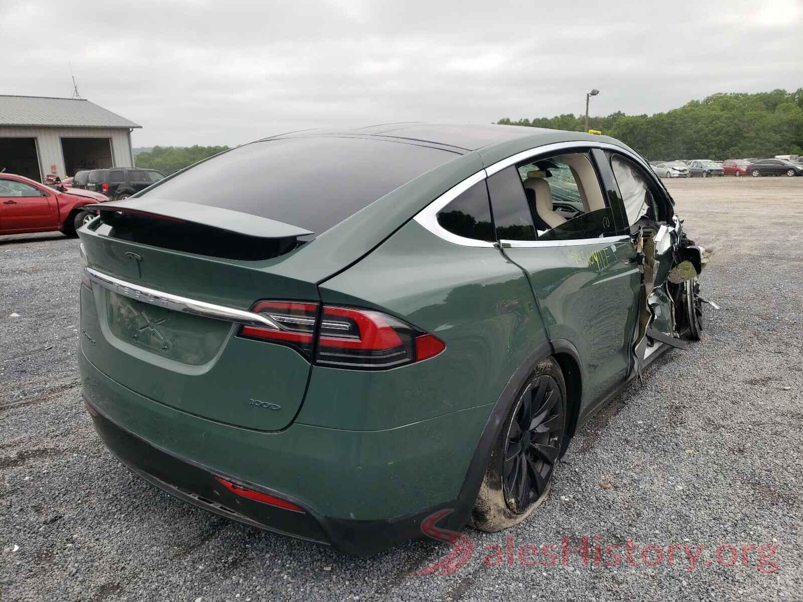 5YJXCBE24HF070450 2017 TESLA MODEL X