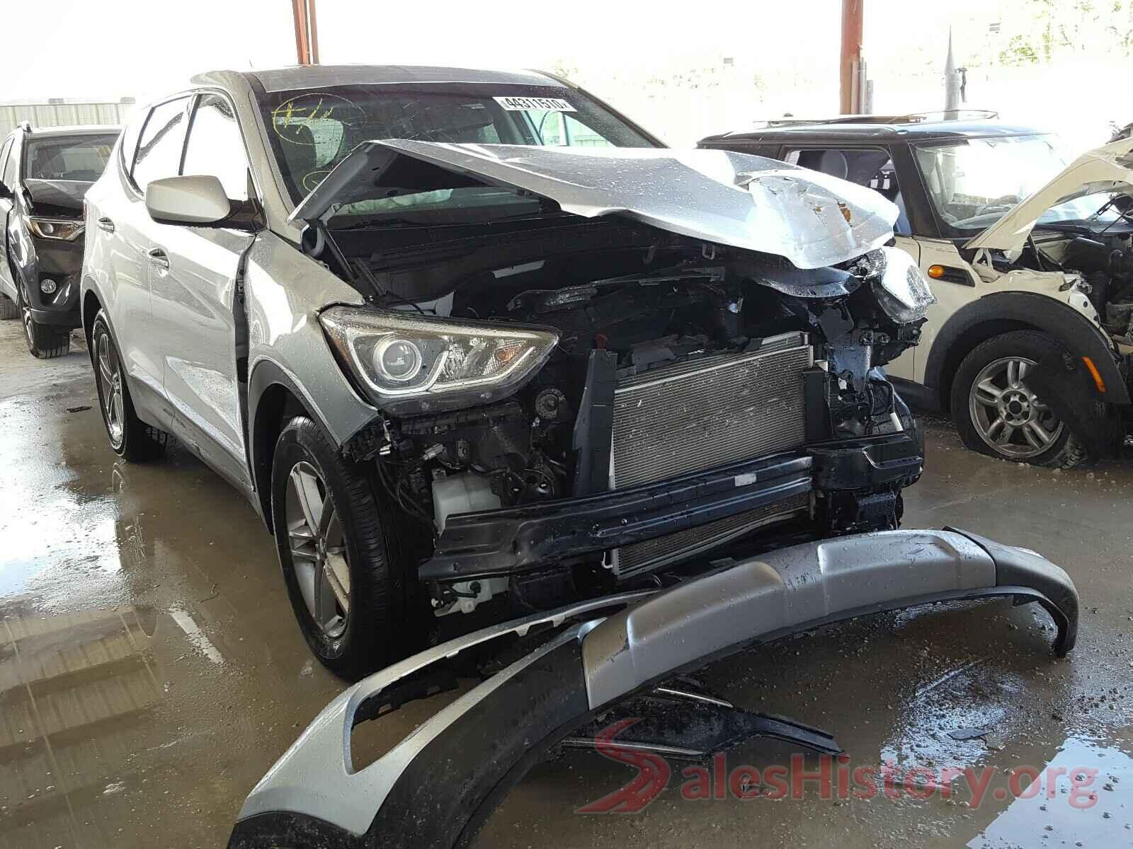 5XYZT3LB1JG539607 2018 HYUNDAI SANTA FE