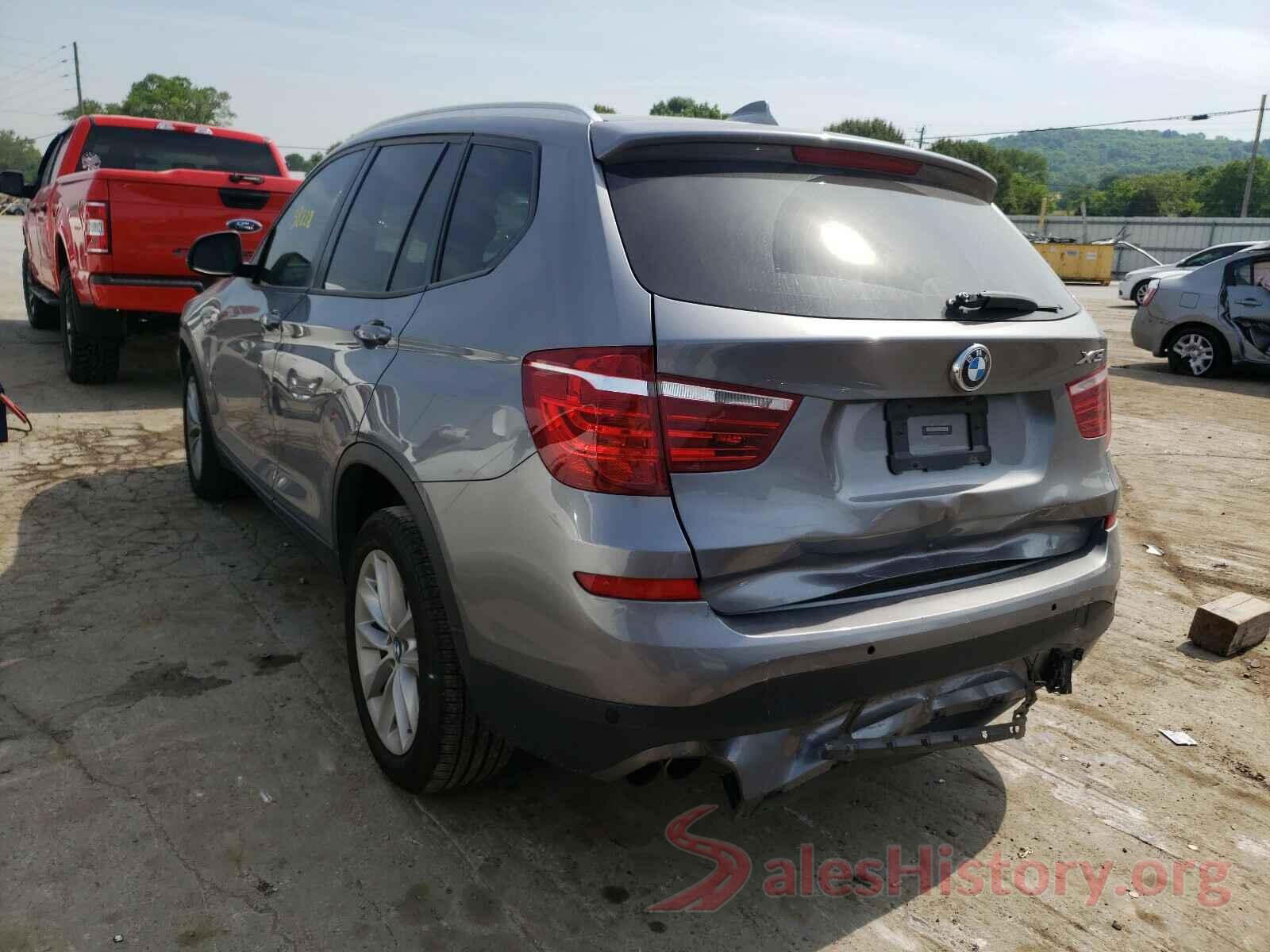 5UXWX9C57G0D76904 2016 BMW X3