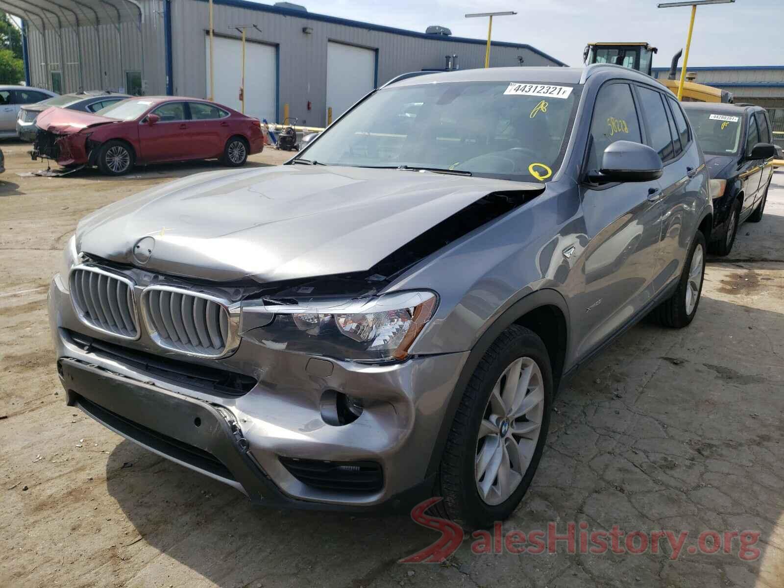 5UXWX9C57G0D76904 2016 BMW X3