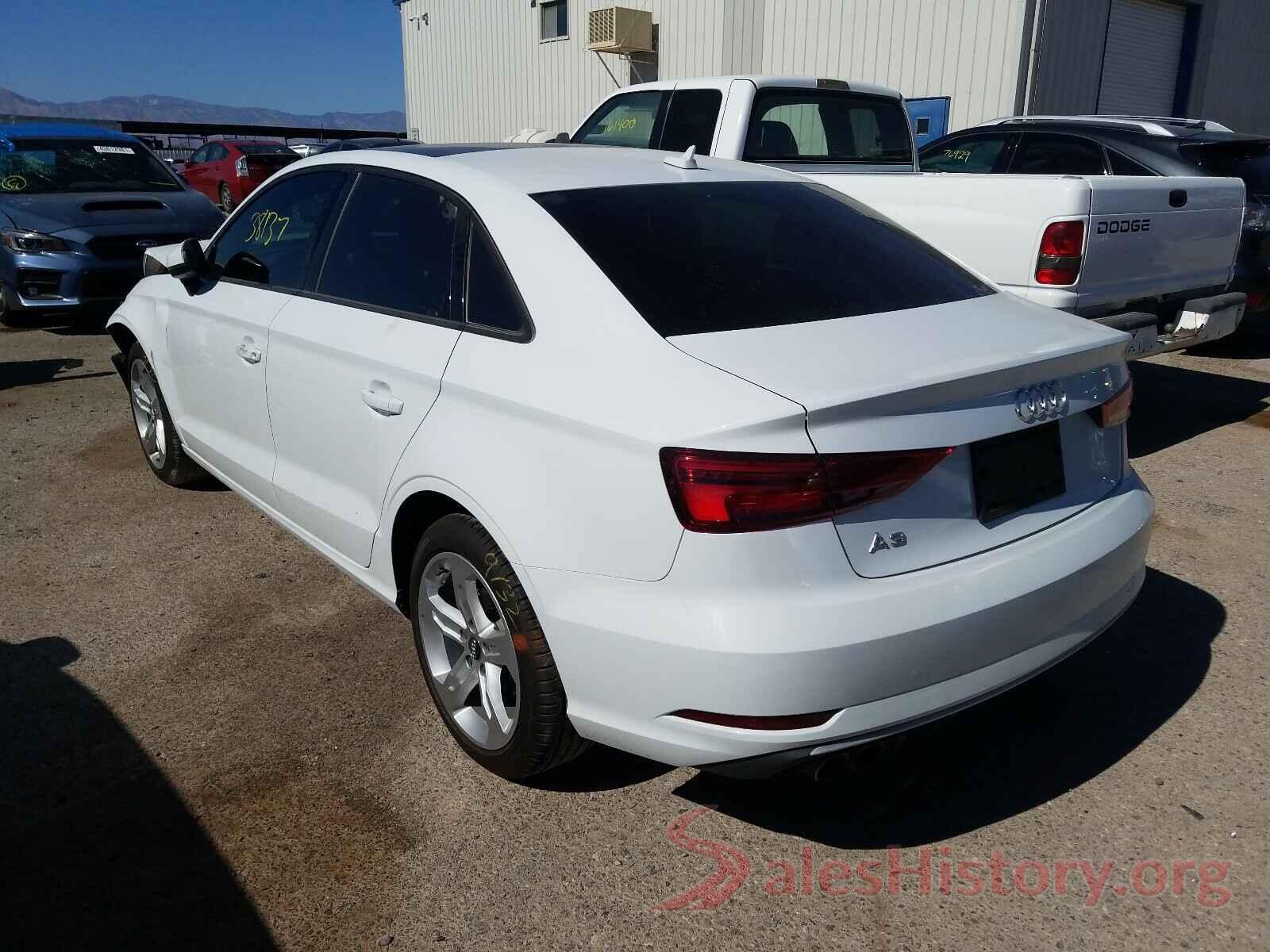 WAUAUGFF3J1027005 2018 AUDI A3