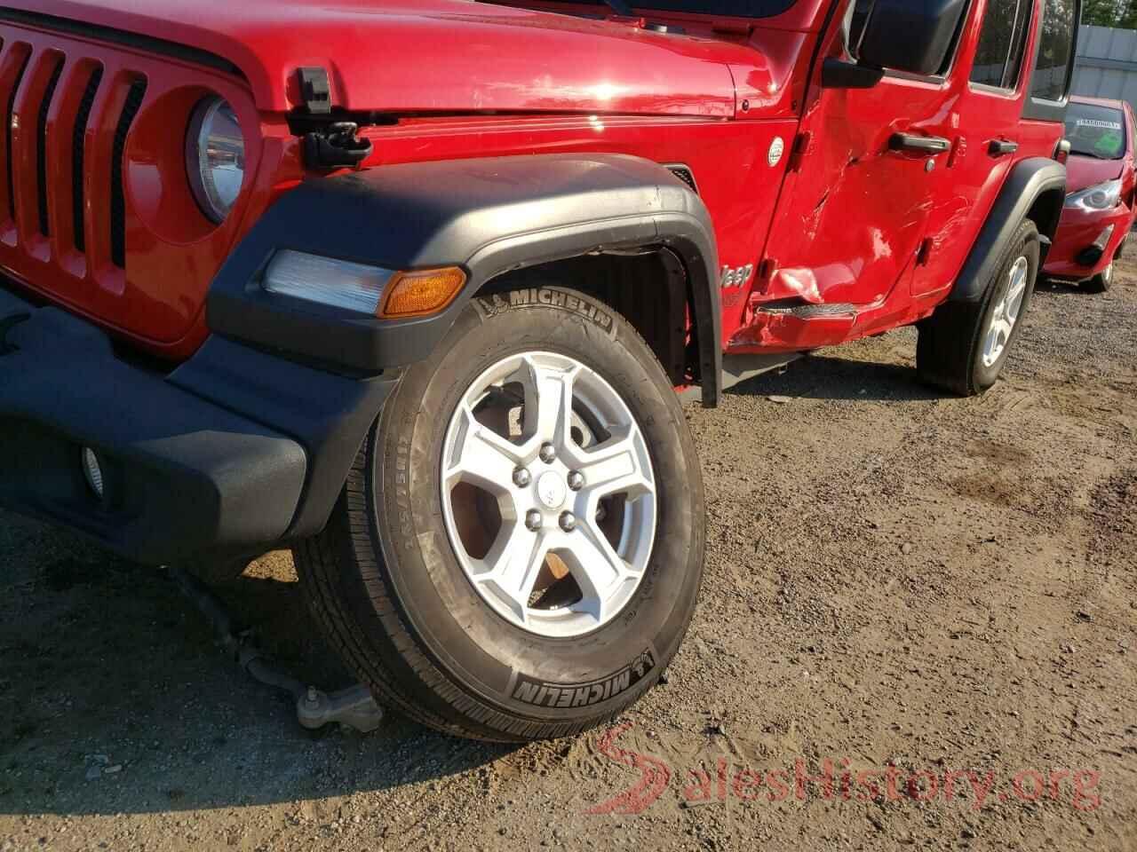 1C4HJXDG7KW616679 2019 JEEP WRANGLER