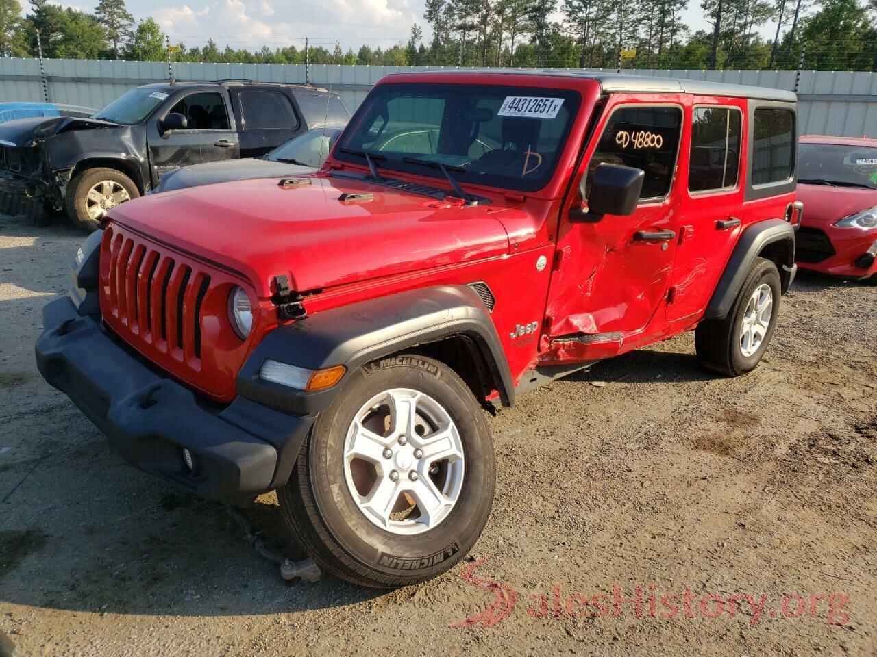 1C4HJXDG7KW616679 2019 JEEP WRANGLER