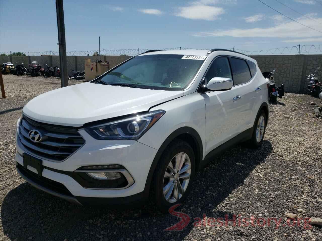 5NMZUDLA9HH045523 2017 HYUNDAI SANTA FE