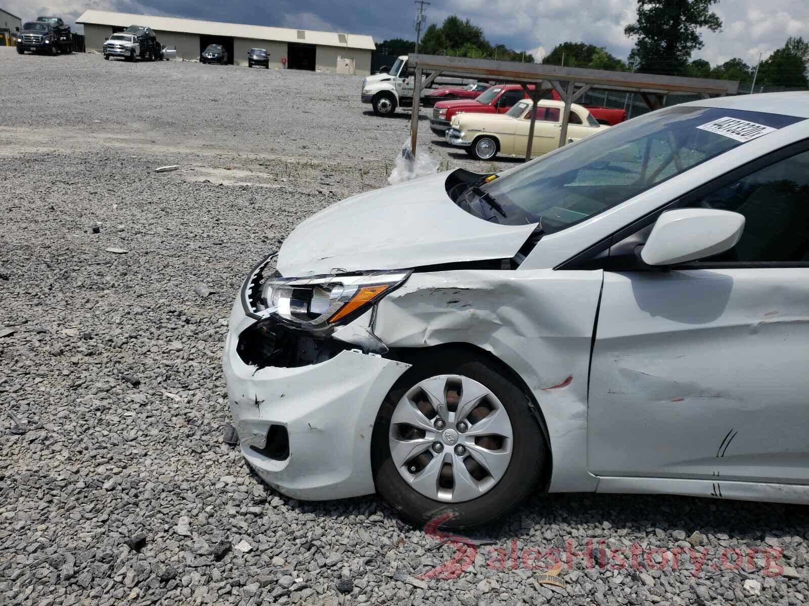 KMHCT4AEXHU361533 2017 HYUNDAI ACCENT