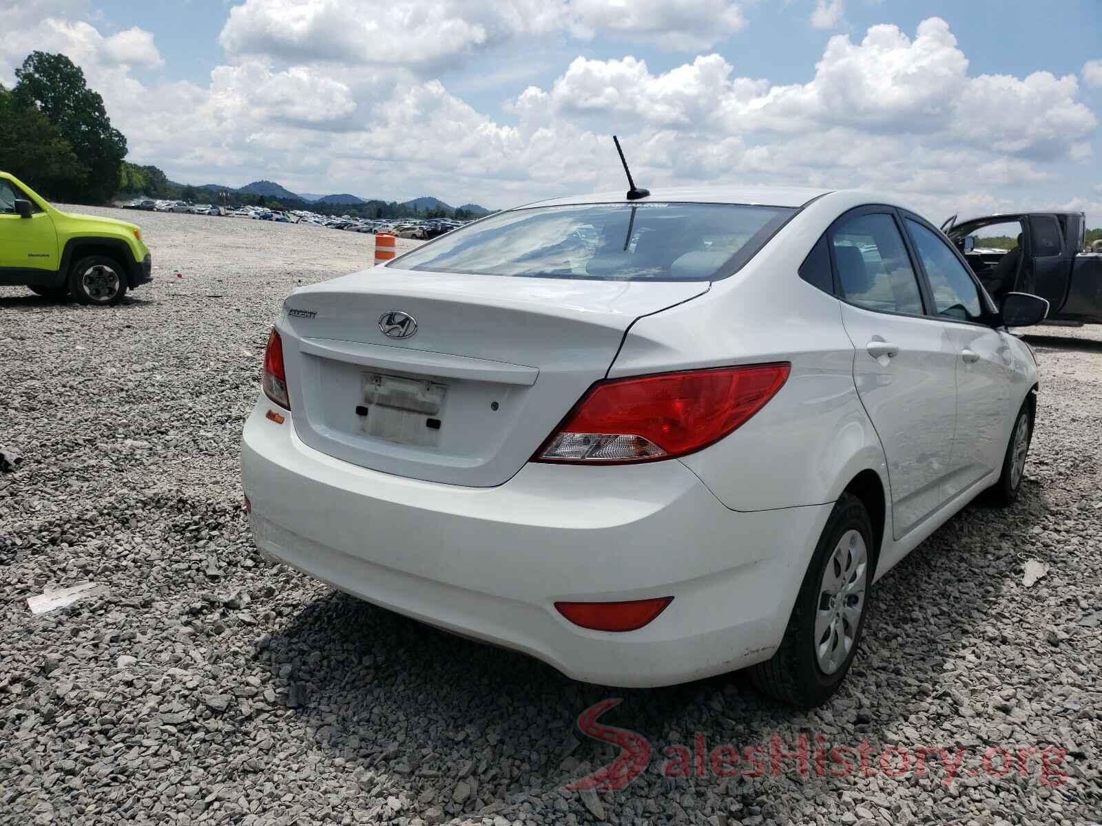 KMHCT4AEXHU361533 2017 HYUNDAI ACCENT