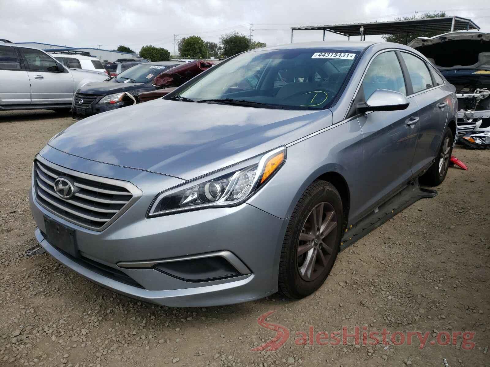 5NPE24AFXHH527374 2017 HYUNDAI SONATA