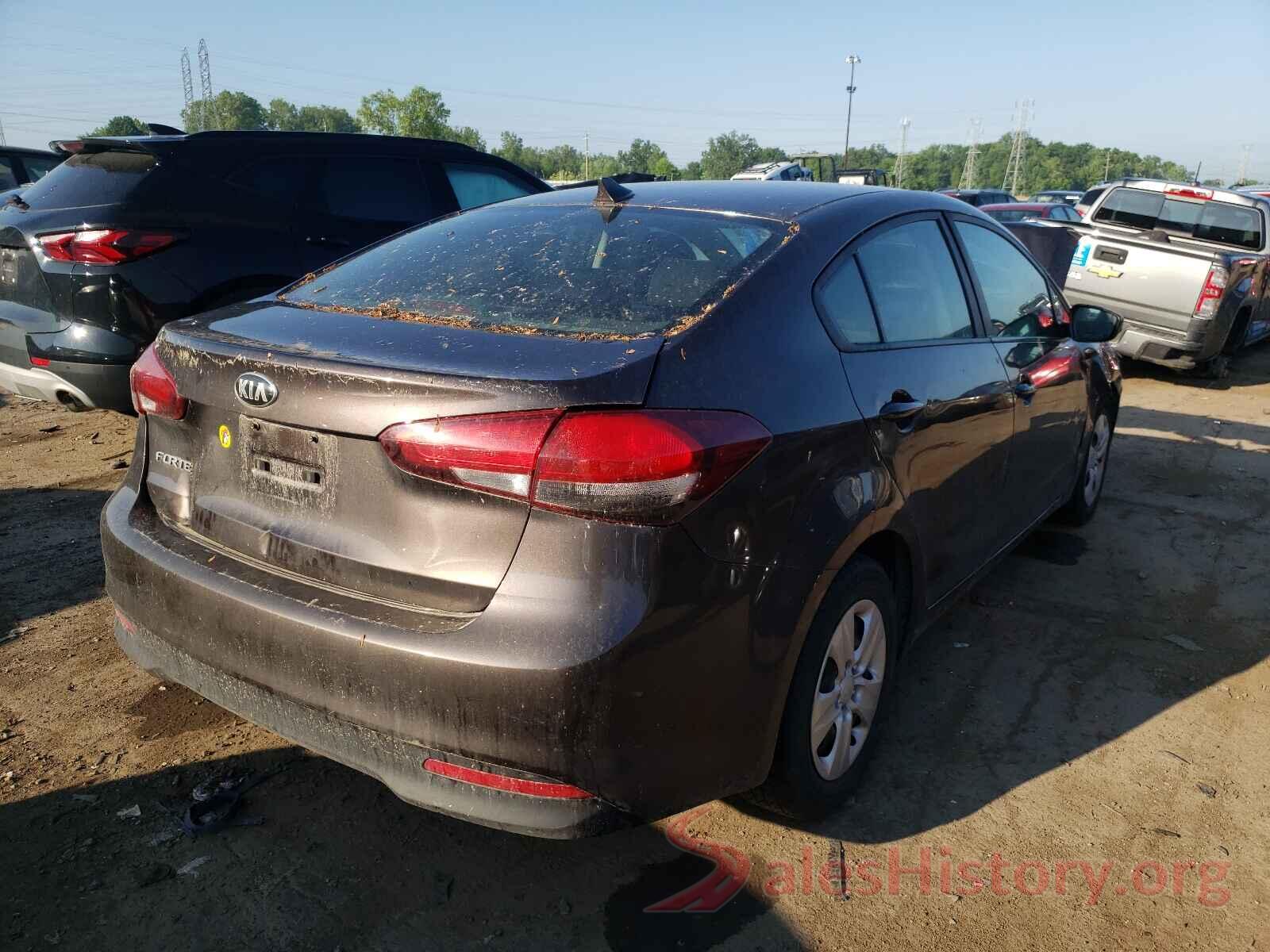 3KPFK4A77HE118993 2017 KIA FORTE