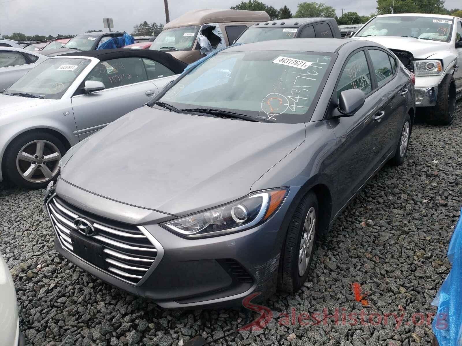 5NPD74LF7JH286132 2018 HYUNDAI ELANTRA