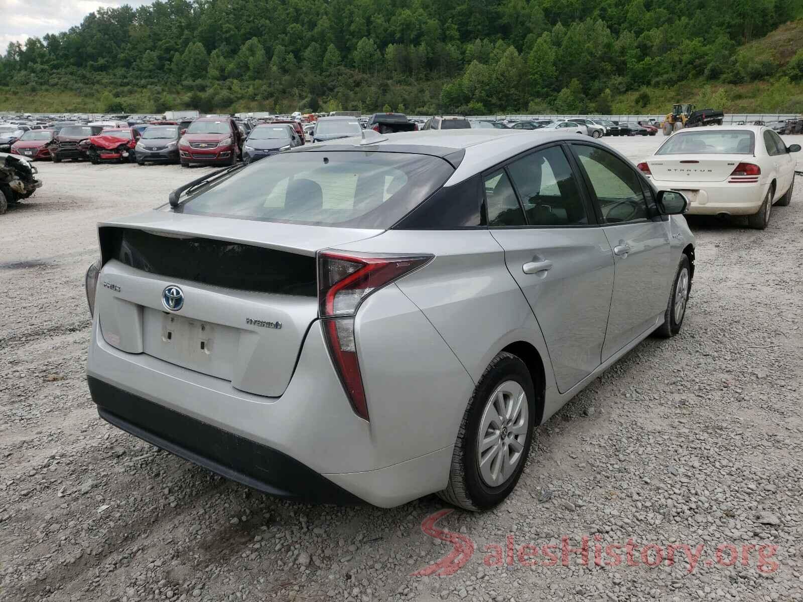 JTDKBRFUXH3034832 2017 TOYOTA PRIUS