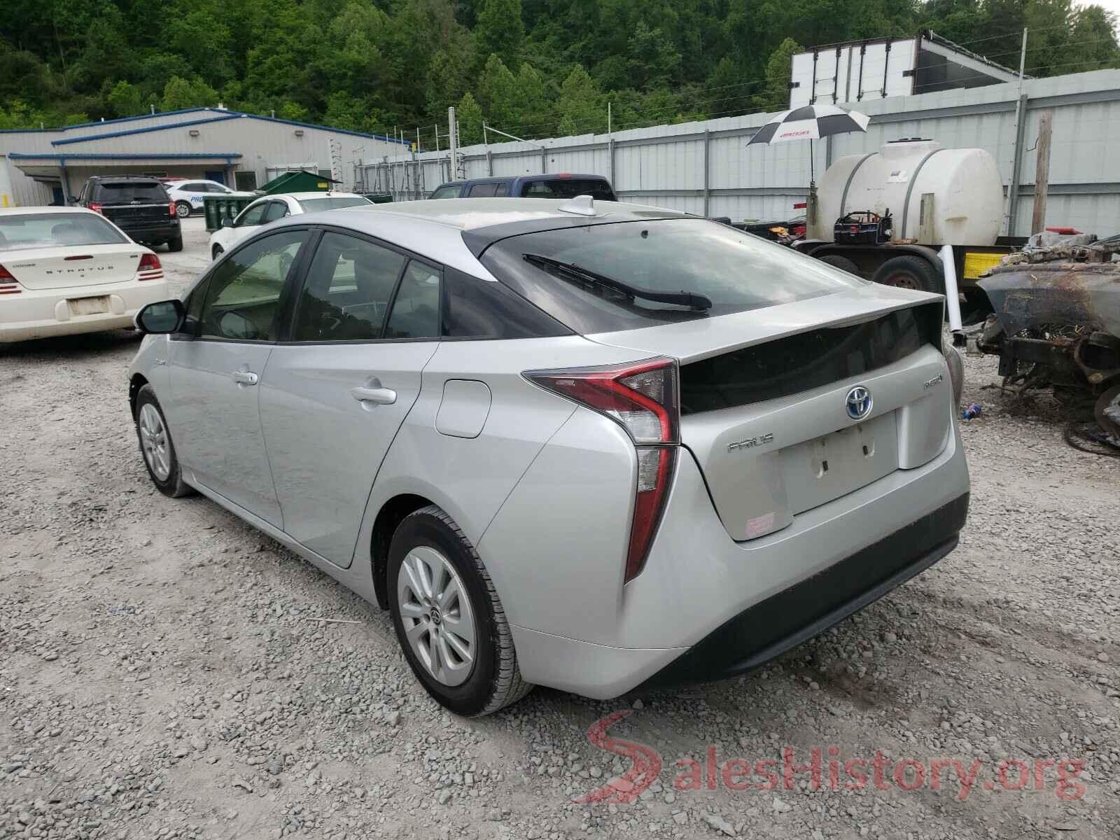 JTDKBRFUXH3034832 2017 TOYOTA PRIUS