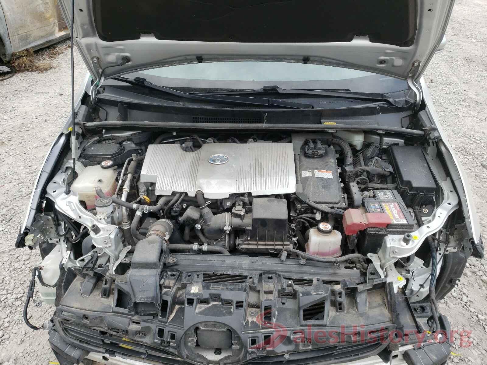 JTDKBRFUXH3034832 2017 TOYOTA PRIUS