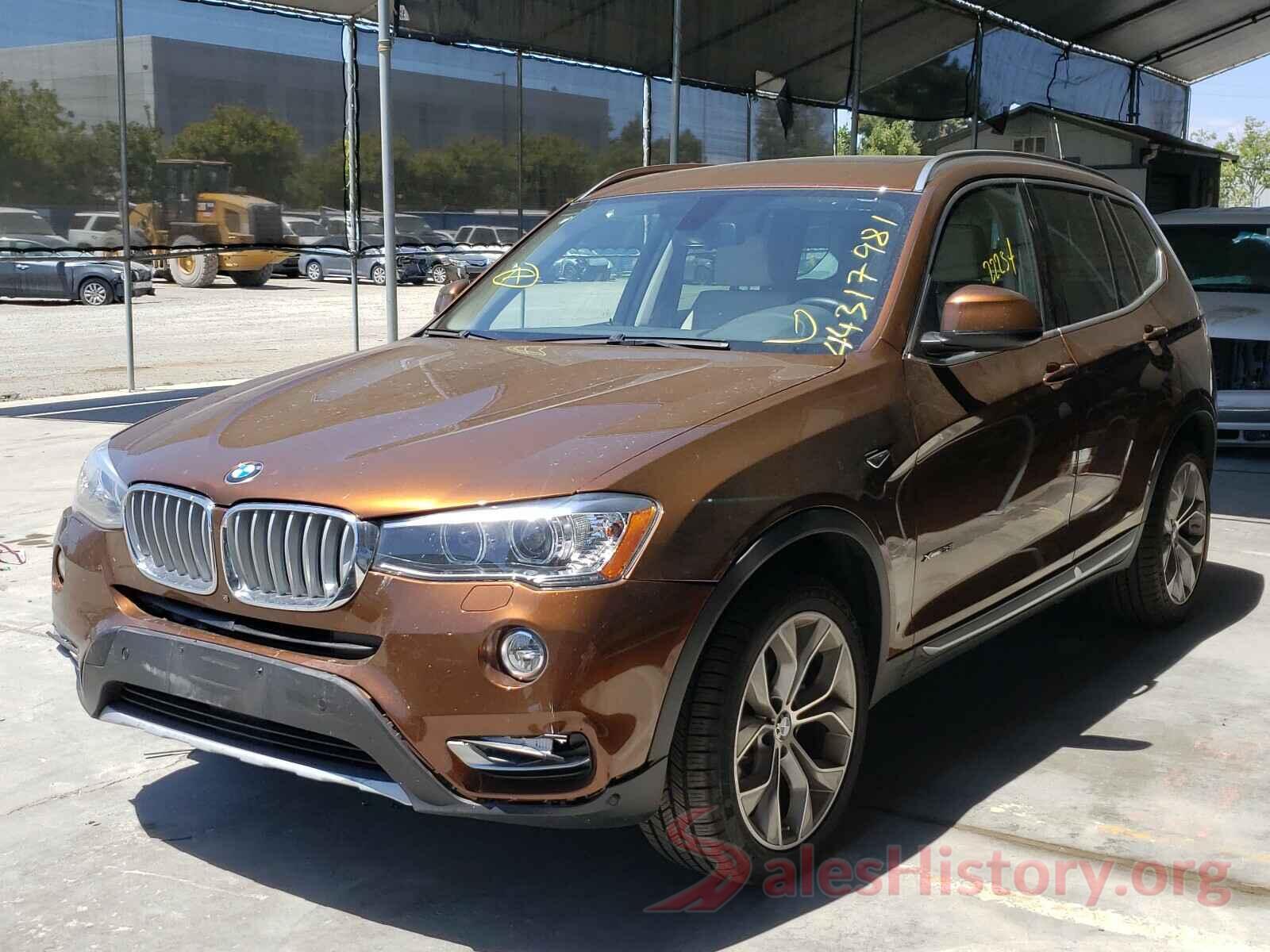 5UXWX9C35H0W67351 2017 BMW X3