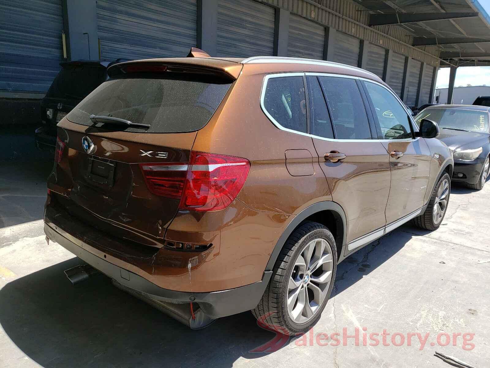 5UXWX9C35H0W67351 2017 BMW X3