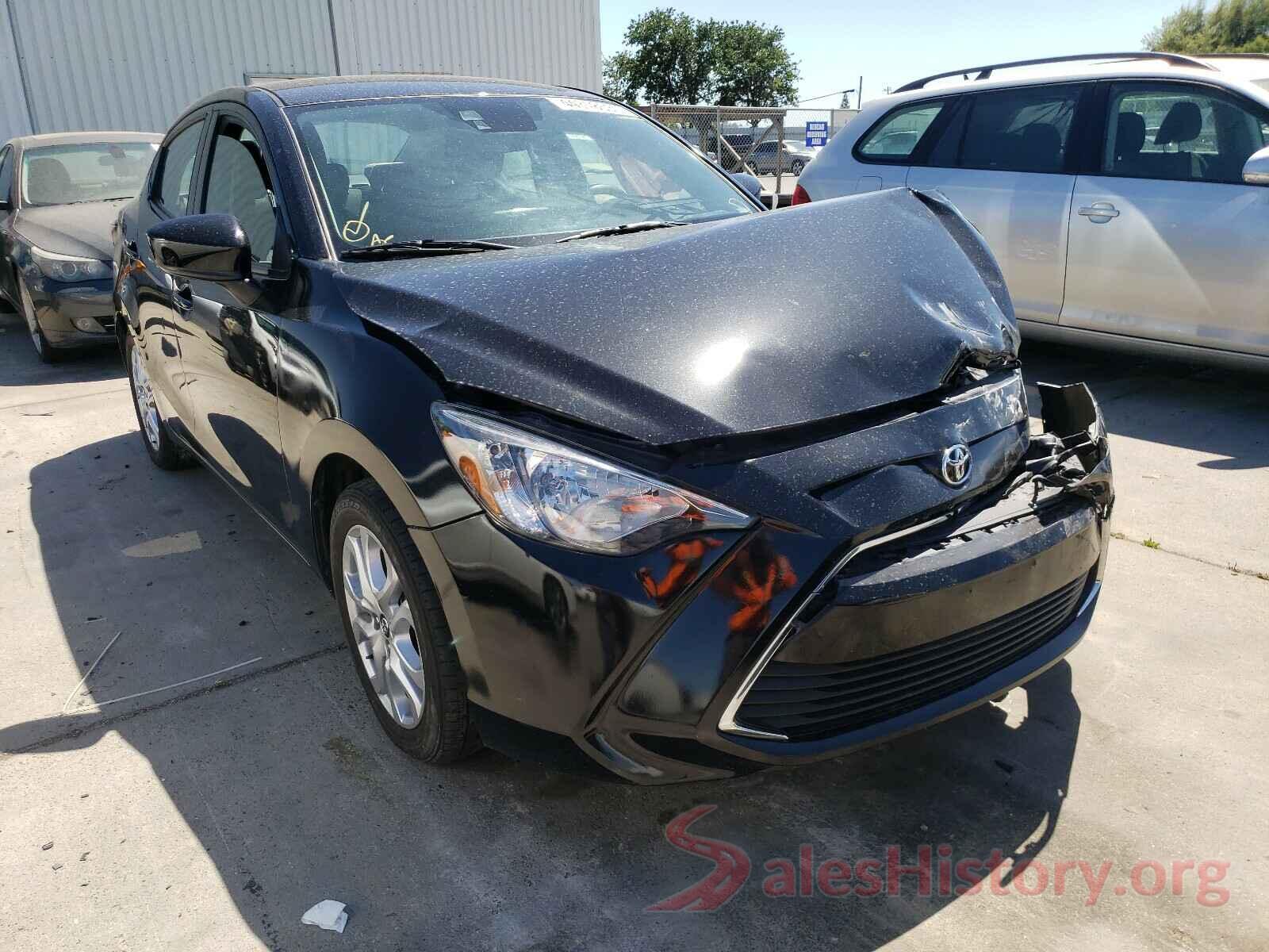 3MYDLBYV3JY323231 2018 TOYOTA YARIS