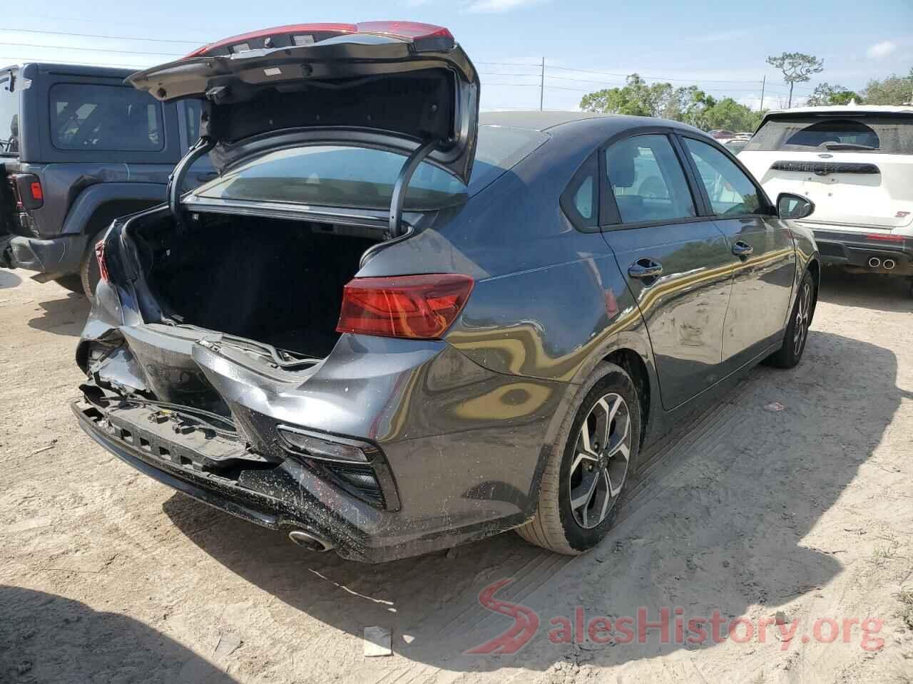 3KPF24AD9LE167465 2020 KIA FORTE