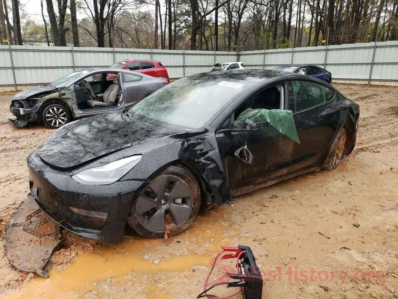 5YJ3E1EA0MF042990 2021 TESLA MODEL 3