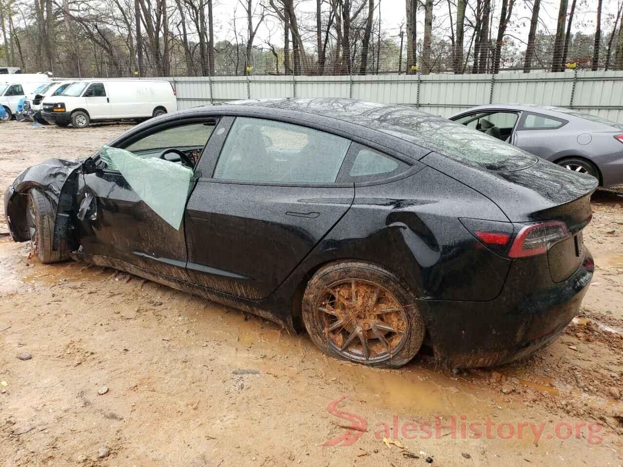 5YJ3E1EA0MF042990 2021 TESLA MODEL 3