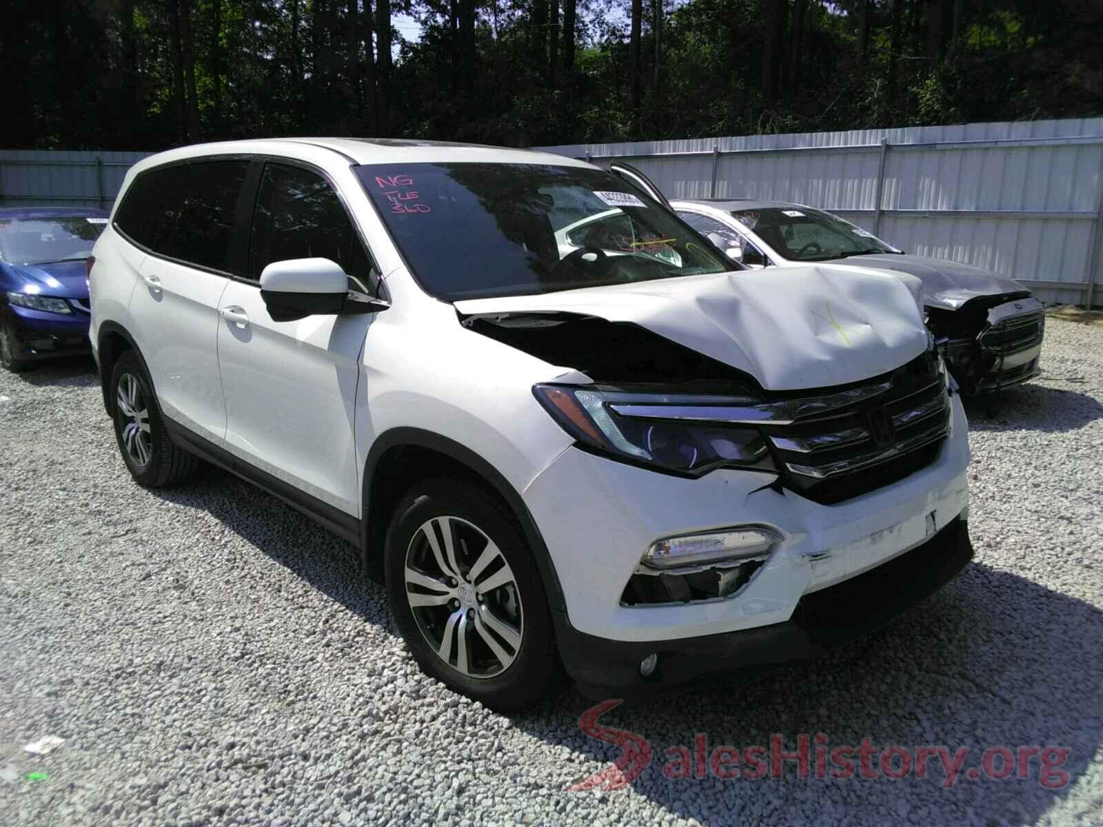 5FNYF5H57HB029586 2017 HONDA PILOT