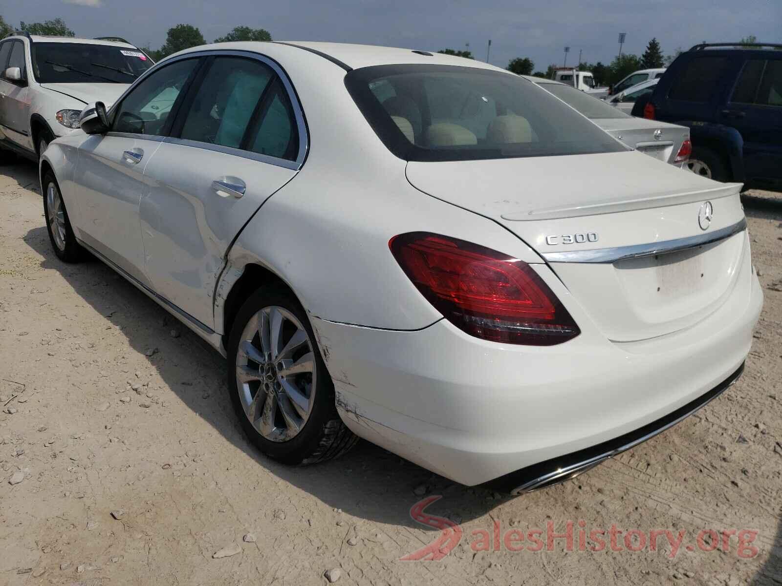 55SWF8EB9KU286550 2019 MERCEDES-BENZ C CLASS