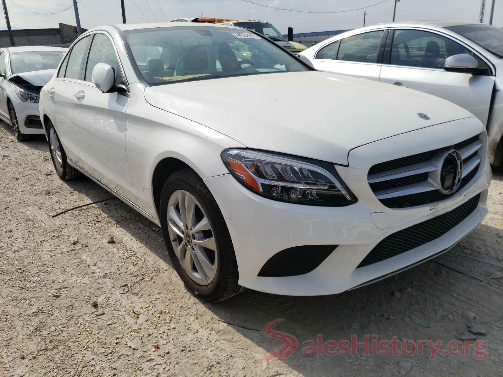 55SWF8EB9KU286550 2019 MERCEDES-BENZ C CLASS