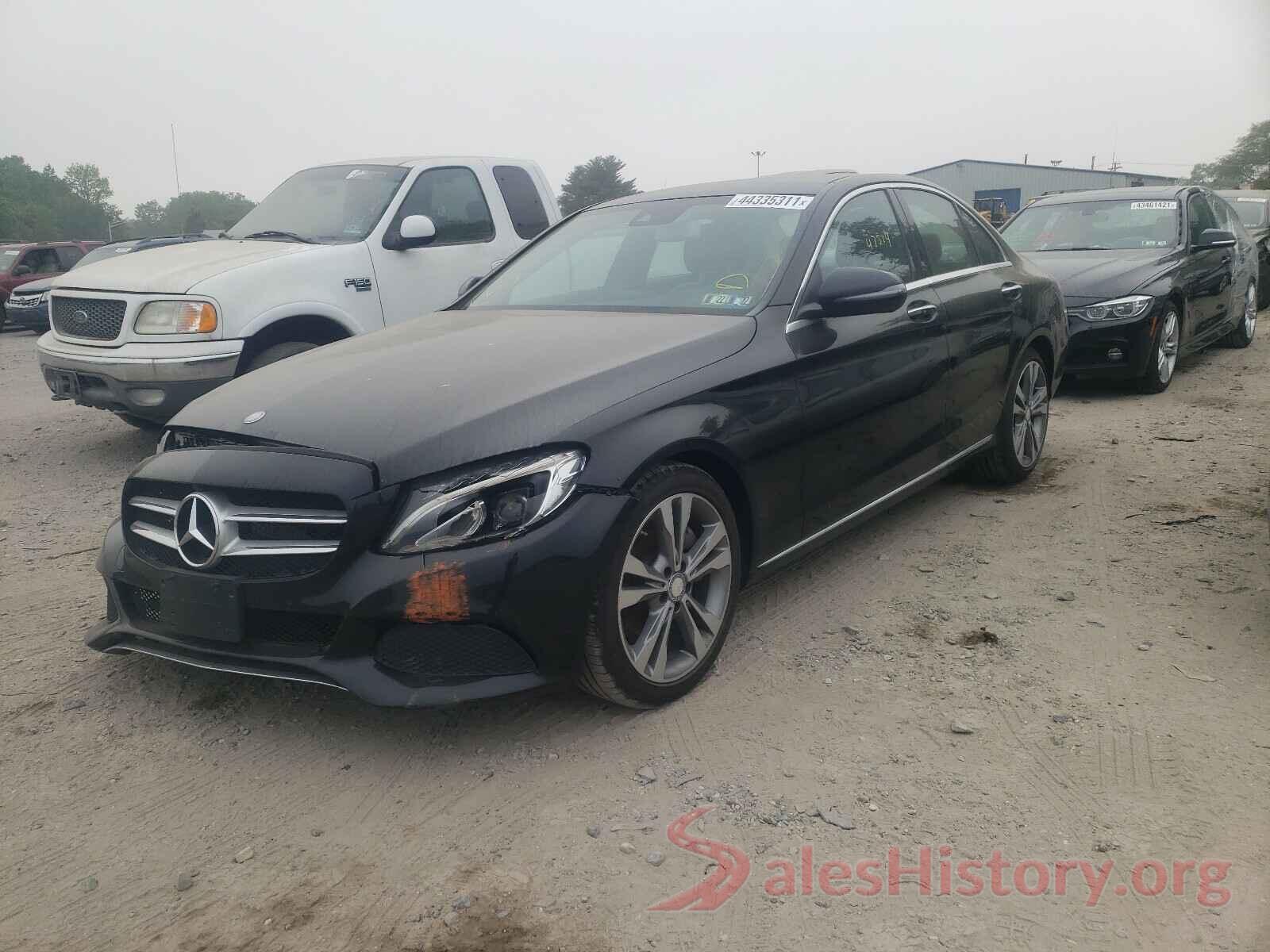 55SWF4JBXHU188179 2017 MERCEDES-BENZ C CLASS