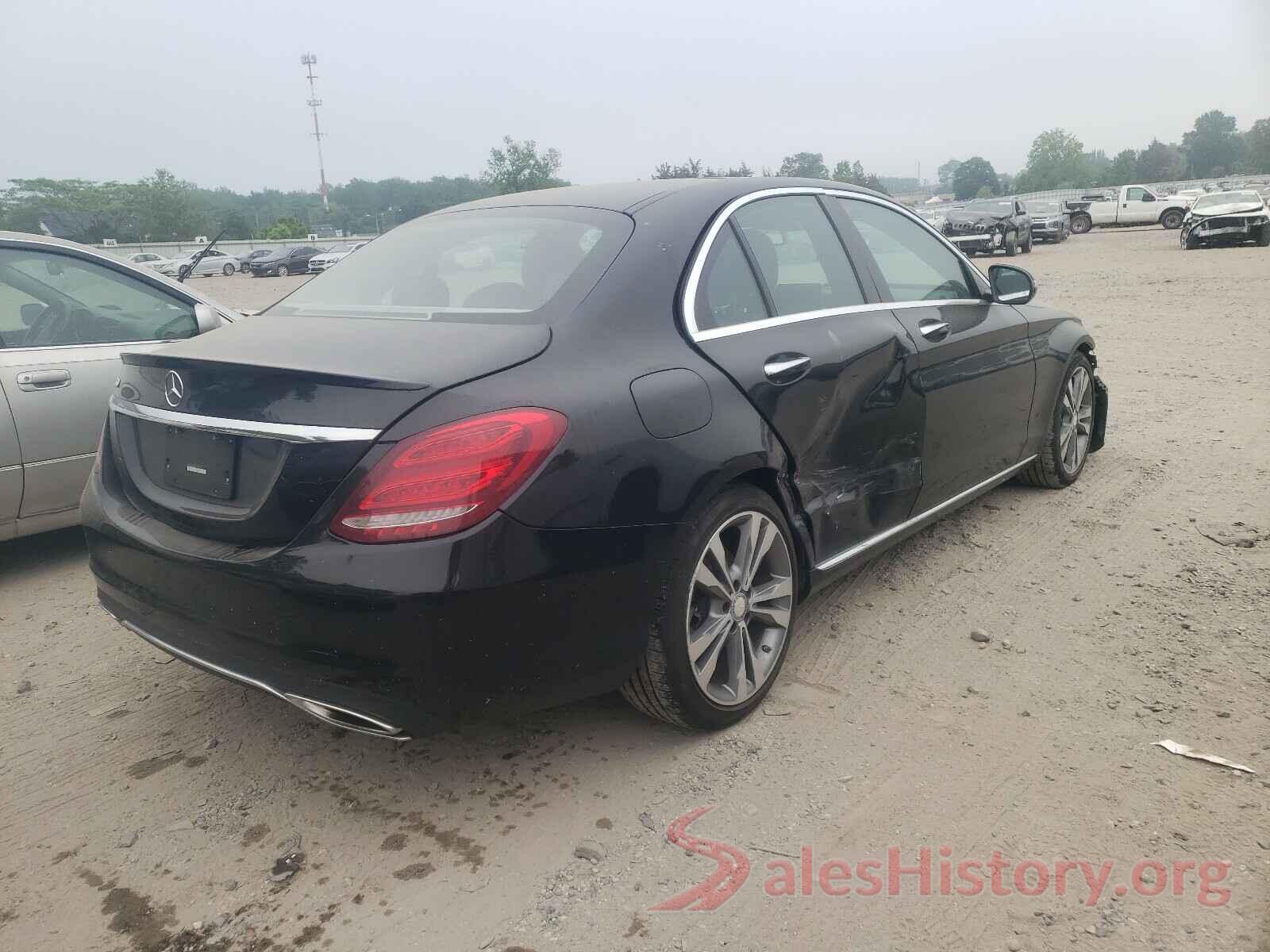 55SWF4JBXHU188179 2017 MERCEDES-BENZ C CLASS