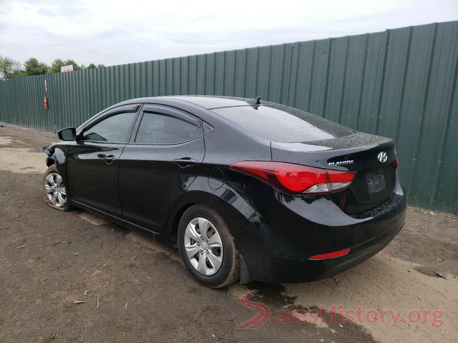 KMHDH4AE3GU544194 2016 HYUNDAI ELANTRA