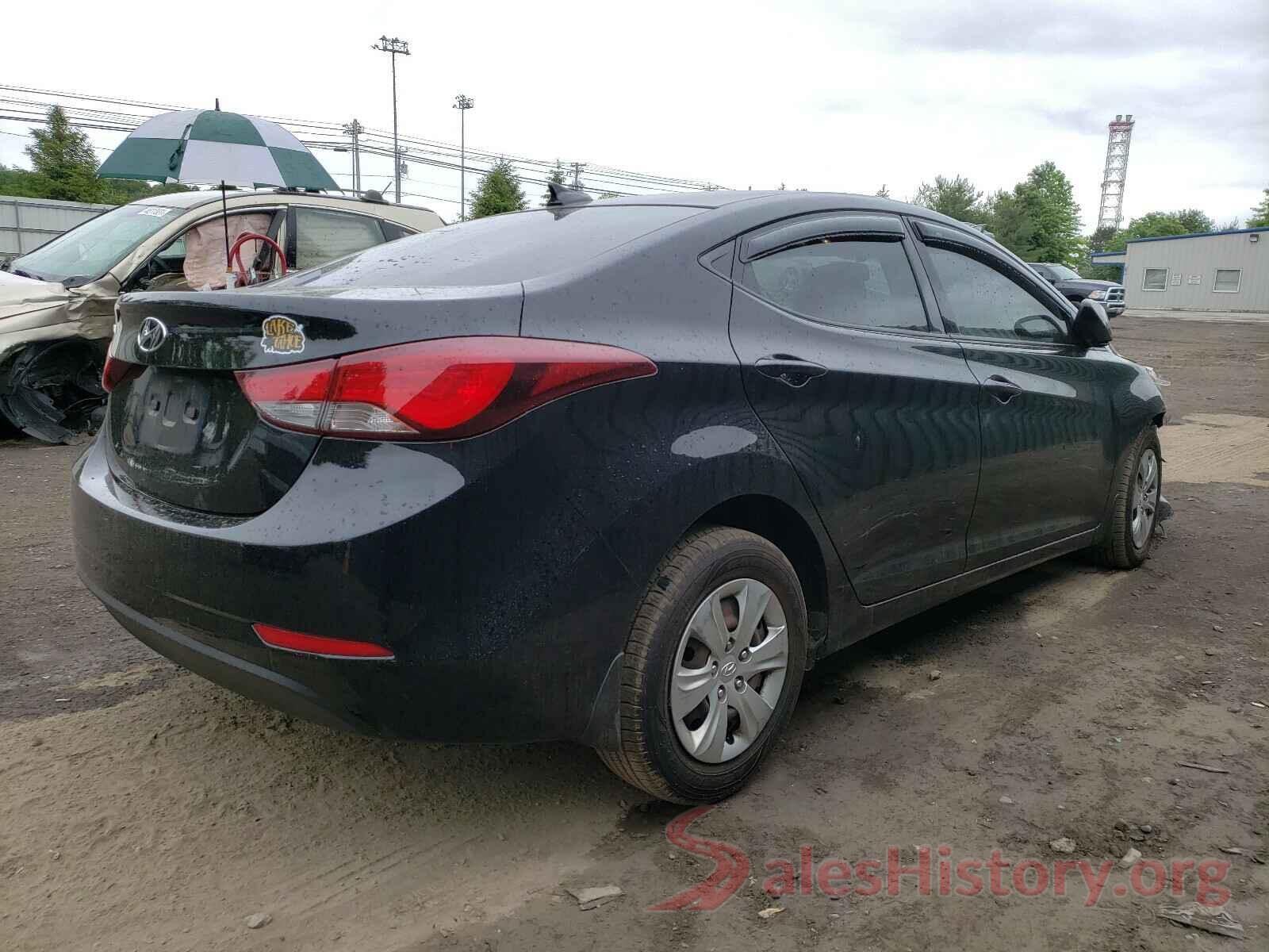 KMHDH4AE3GU544194 2016 HYUNDAI ELANTRA