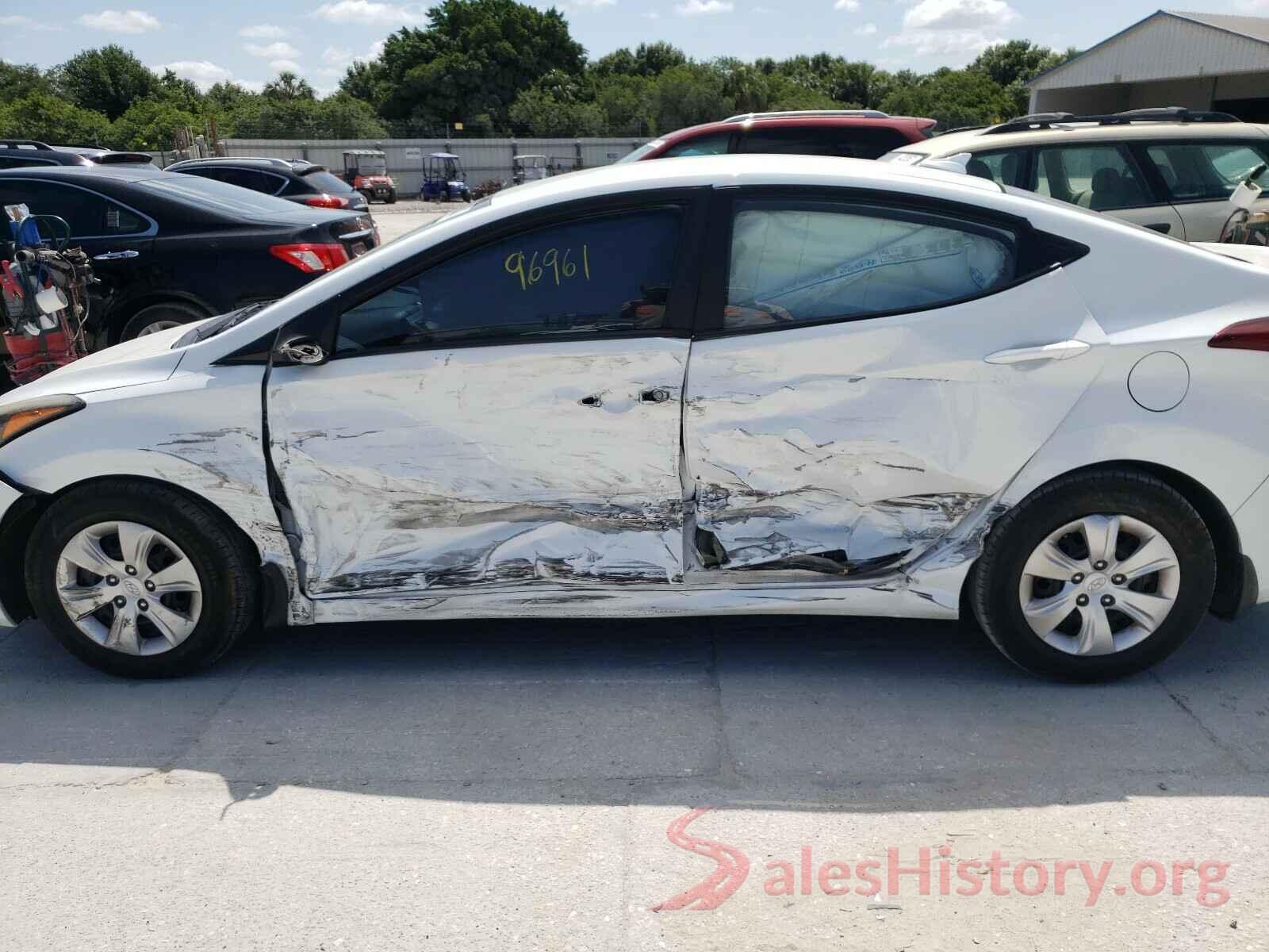 5NPDH4AE4GH772638 2016 HYUNDAI ELANTRA