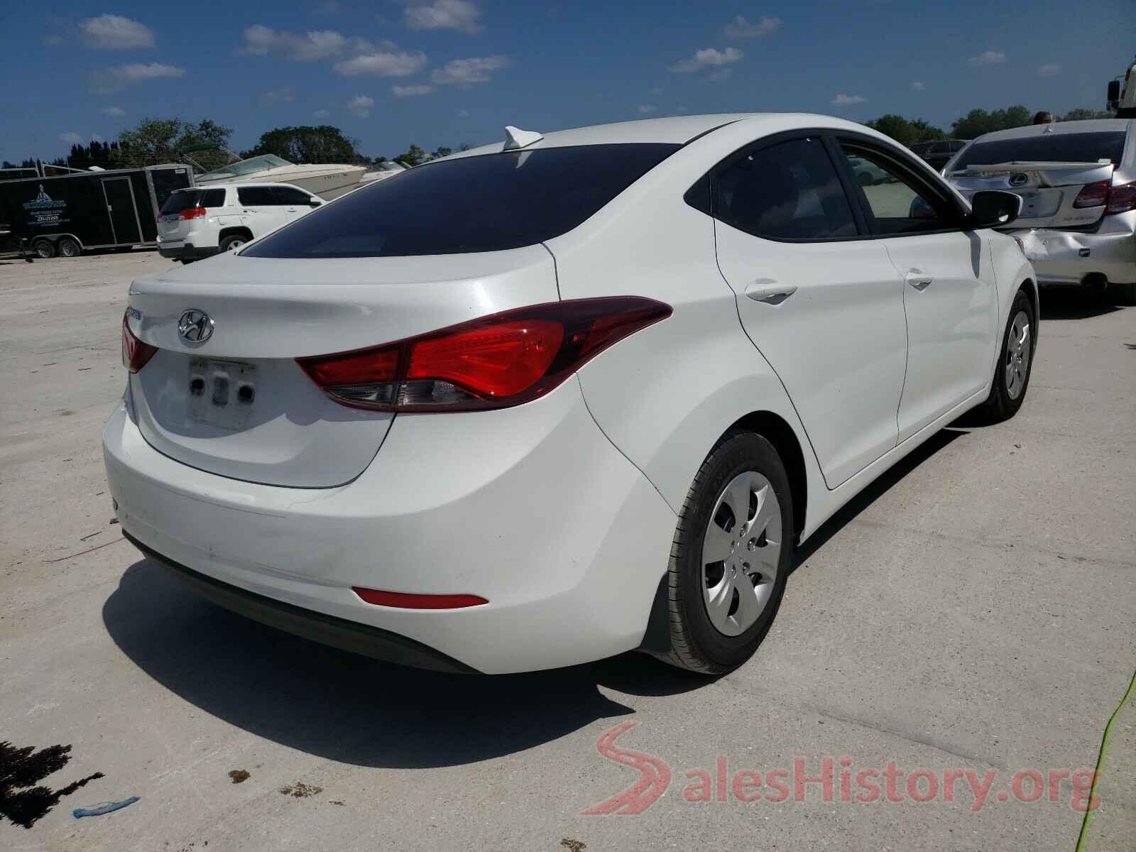 5NPDH4AE4GH772638 2016 HYUNDAI ELANTRA