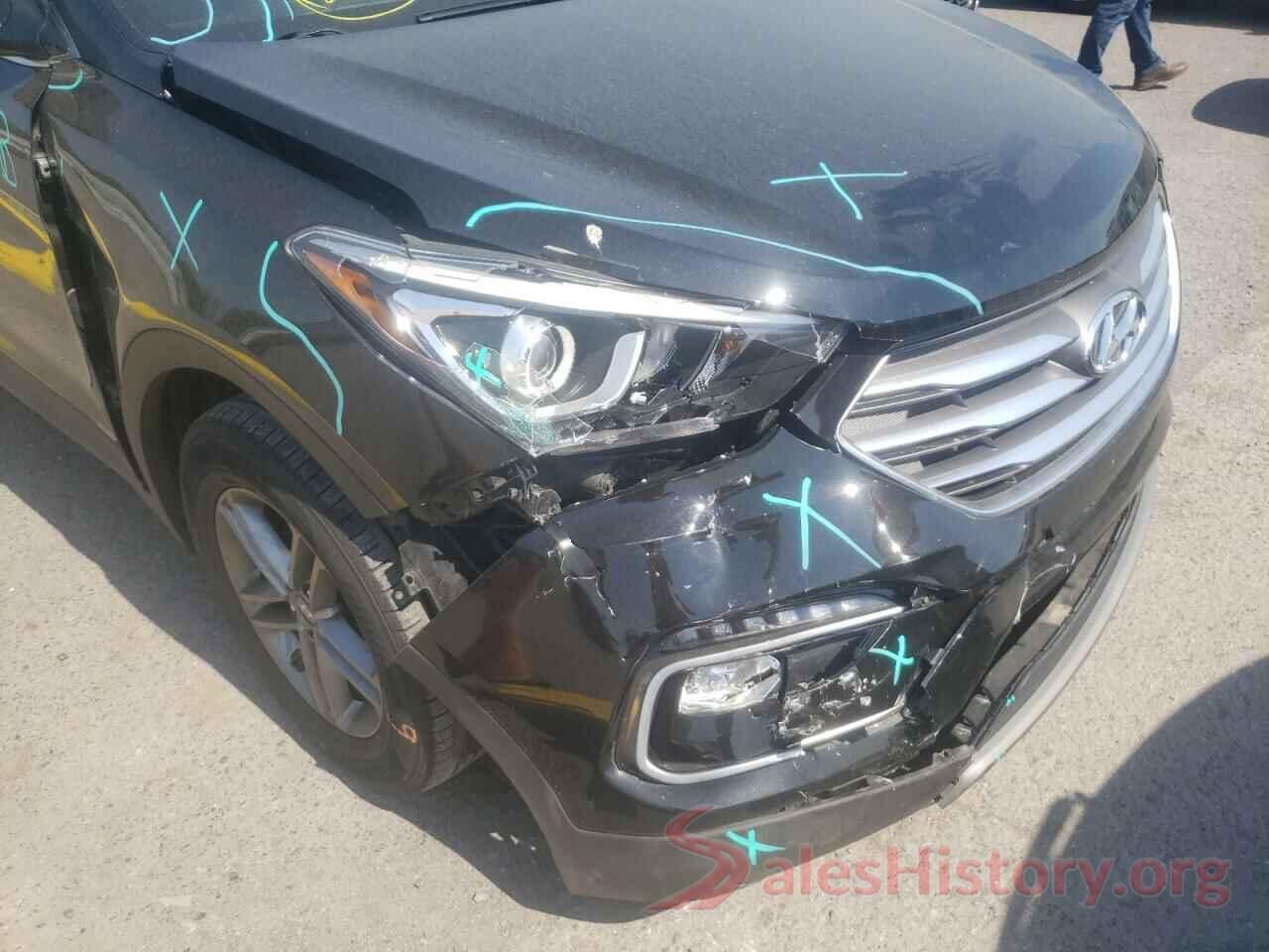 5NMZUDLB5JH082714 2018 HYUNDAI SANTA FE